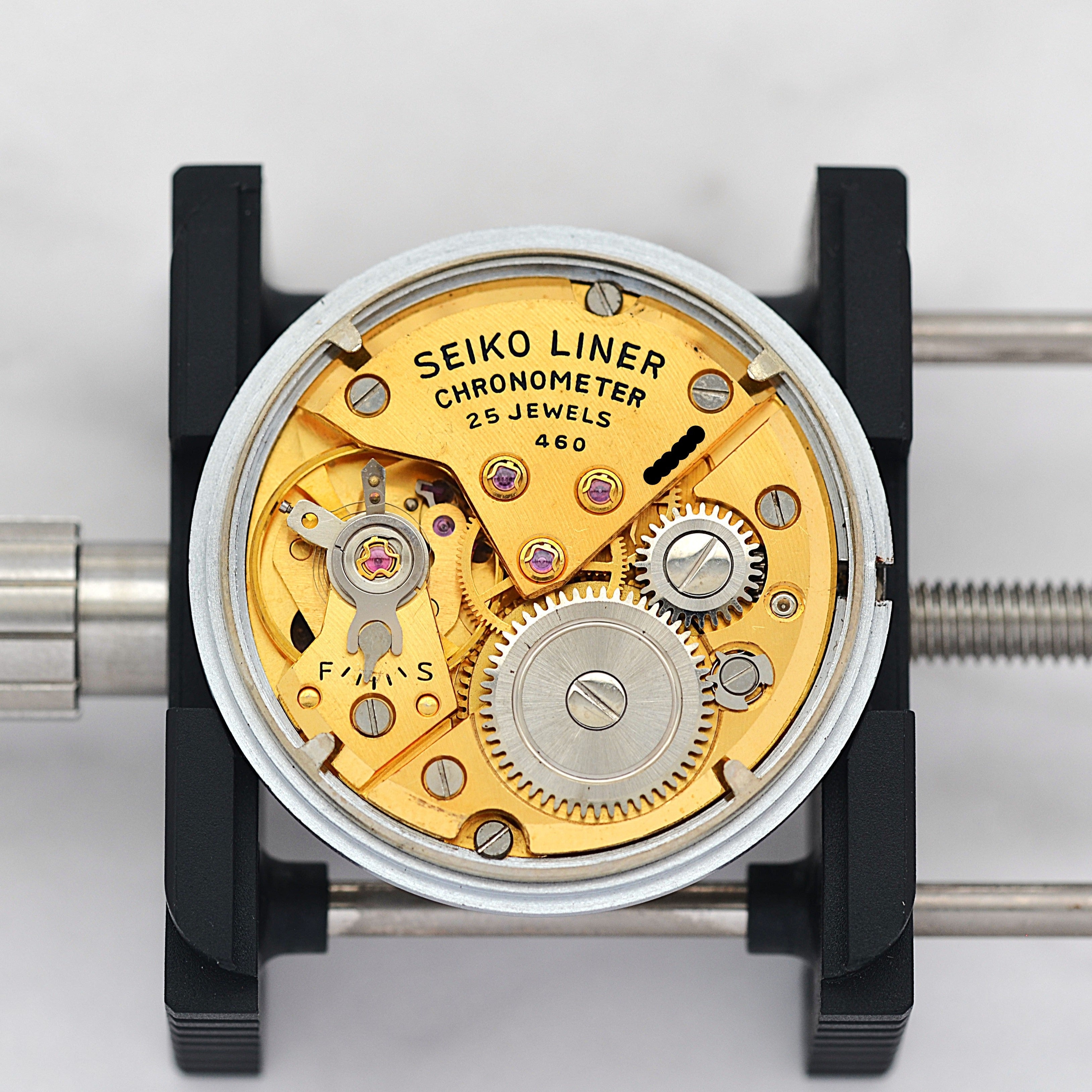 【SEIKO】セイコー ライナークロノメーター 46999 純正尾錠付き 1963年7月製造