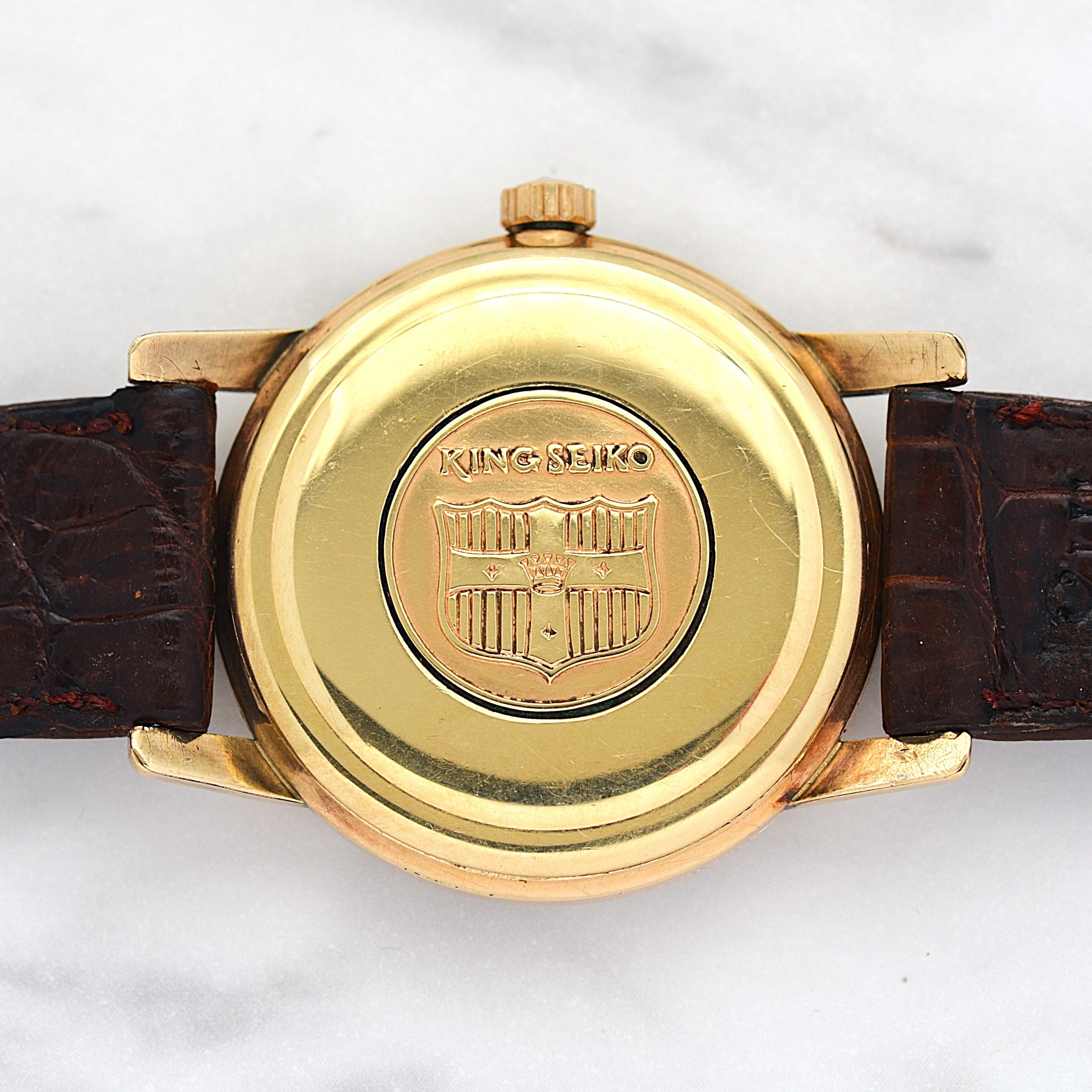【SEIKO】セイコー キングセイコー1st 最初期モデル Small“25” 純正尾錠付き 1961年8月製造