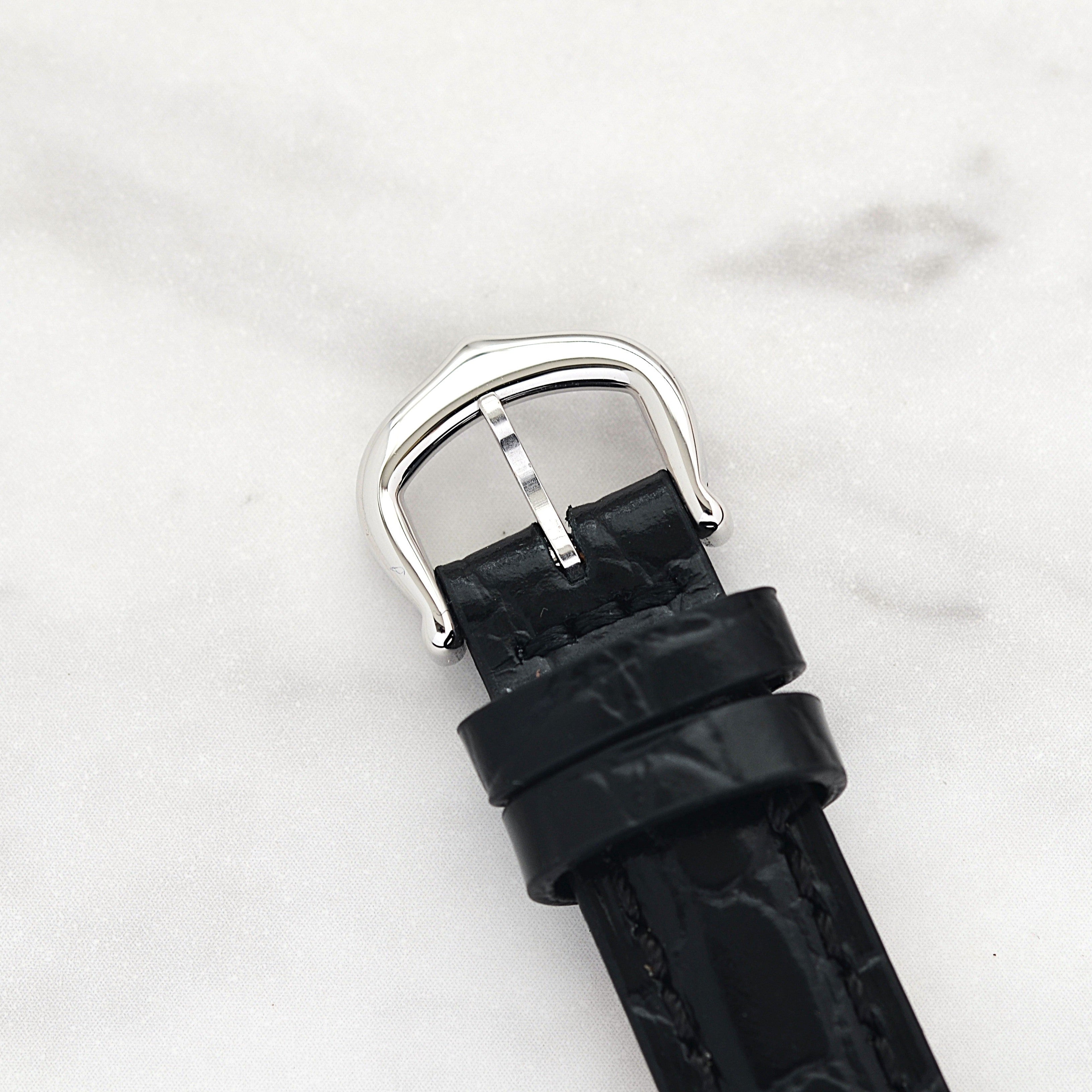 【Cartier】Cartier Tank Américaine SM 18K WG, full set, Cartier complete service performed.