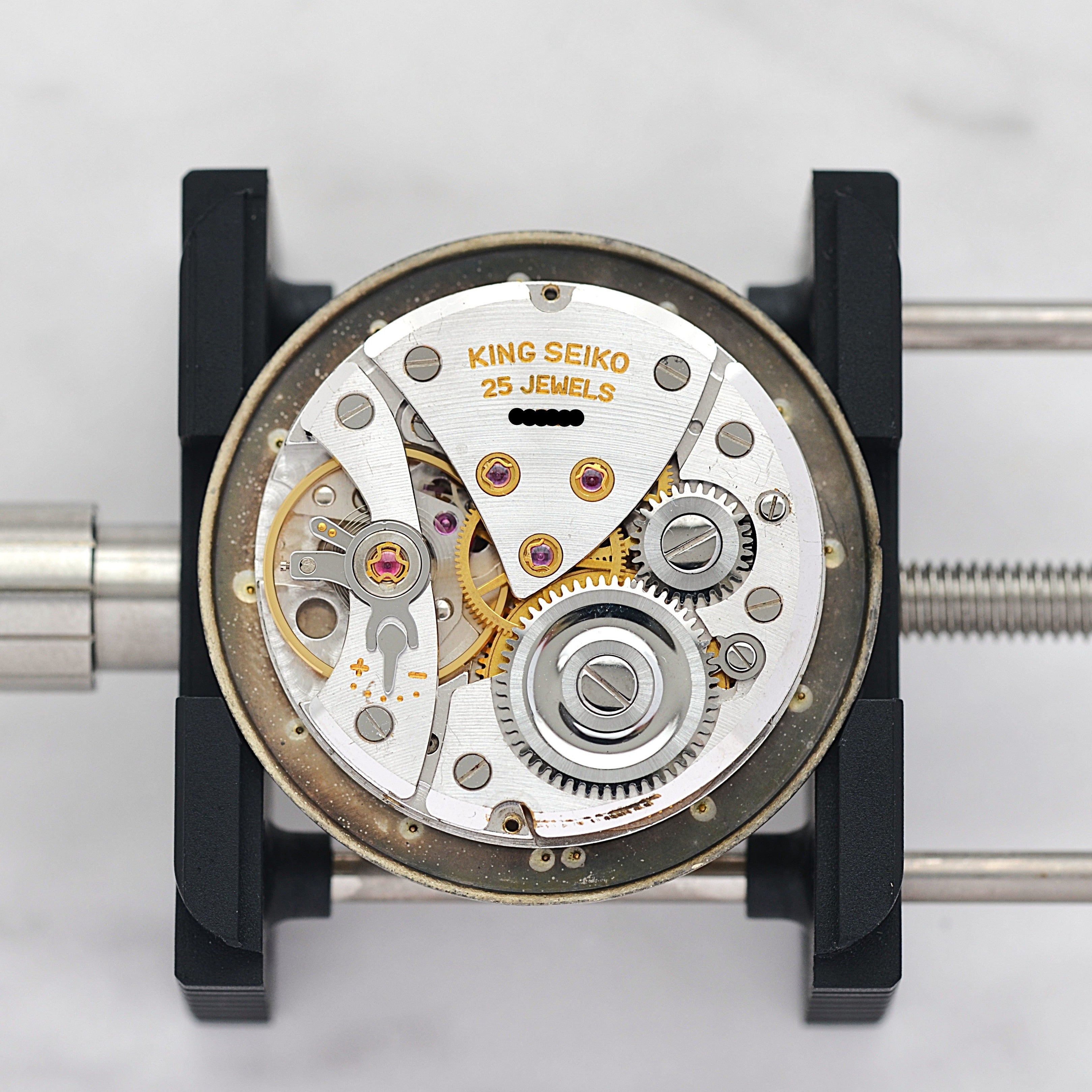【SEIKO】セイコー キングセイコー1st 最初期モデル Small“25” 純正尾錠付き 1961年8月製造