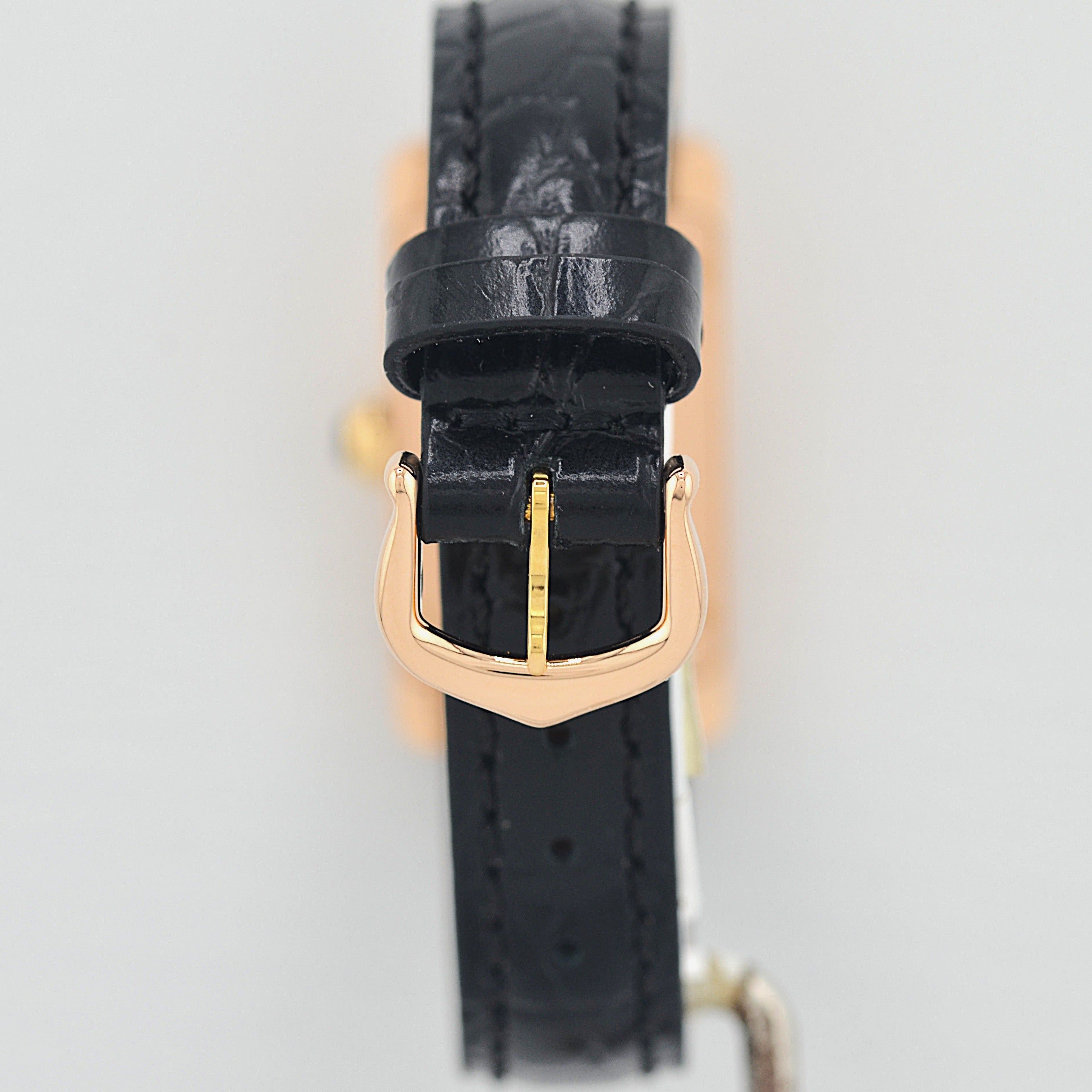 【Cartier】カルティエ タンクアメリカンSM 18KPG 付属品完備 カルティエコンプリートサービス済み