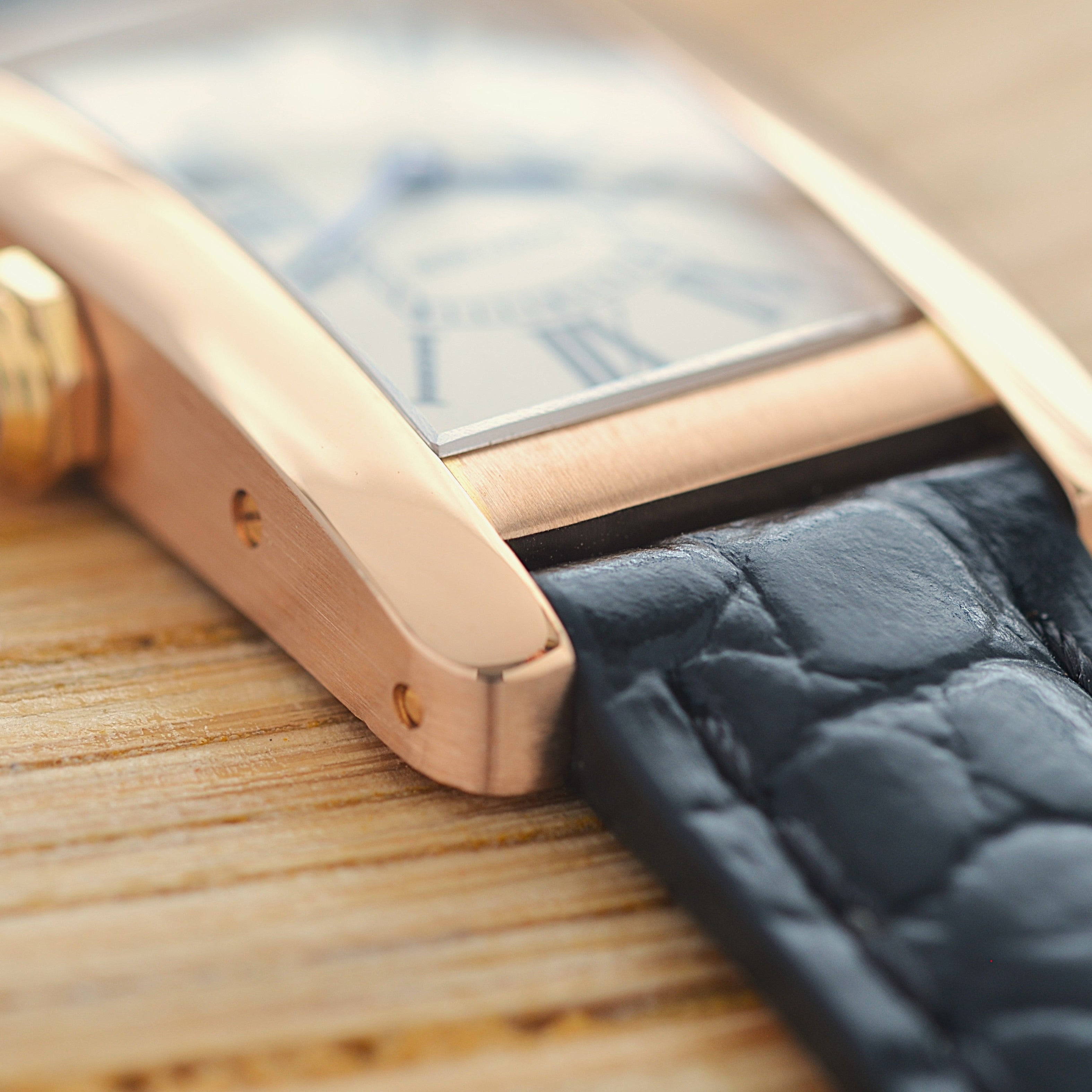 【Cartier】カルティエ タンクアメリカンSM 18KPG 付属品完備 カルティエコンプリートサービス済み