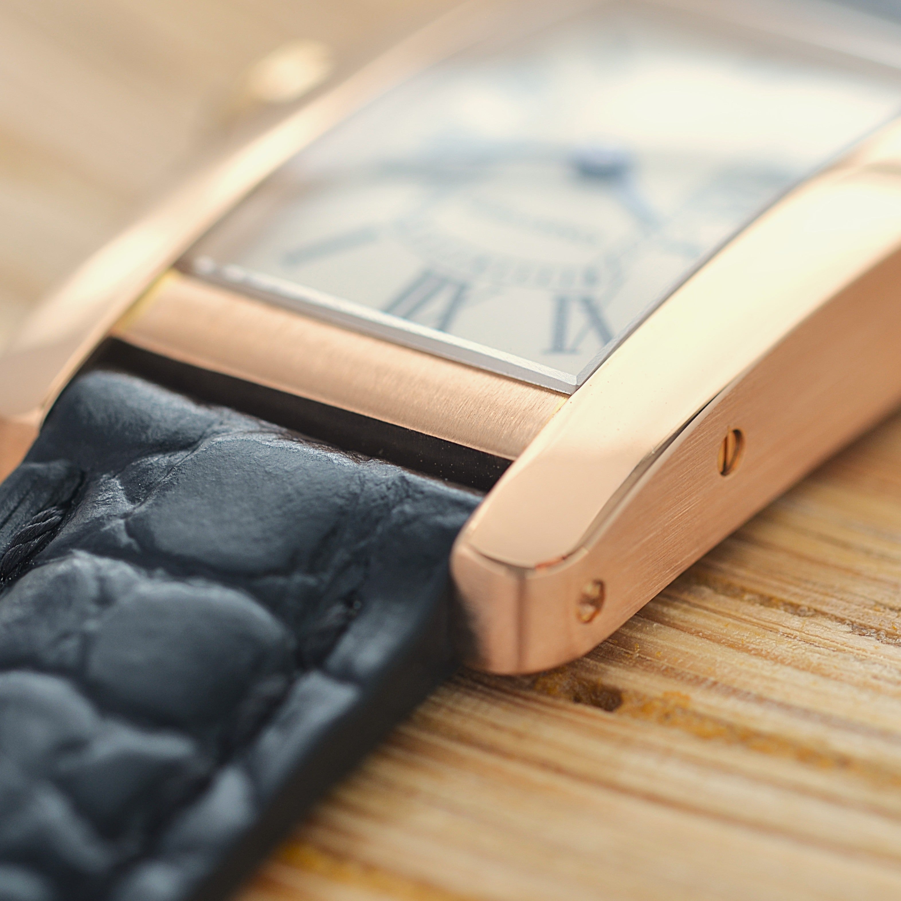 【Cartier】カルティエ タンクアメリカンSM 18KPG 付属品完備 カルティエコンプリートサービス済み
