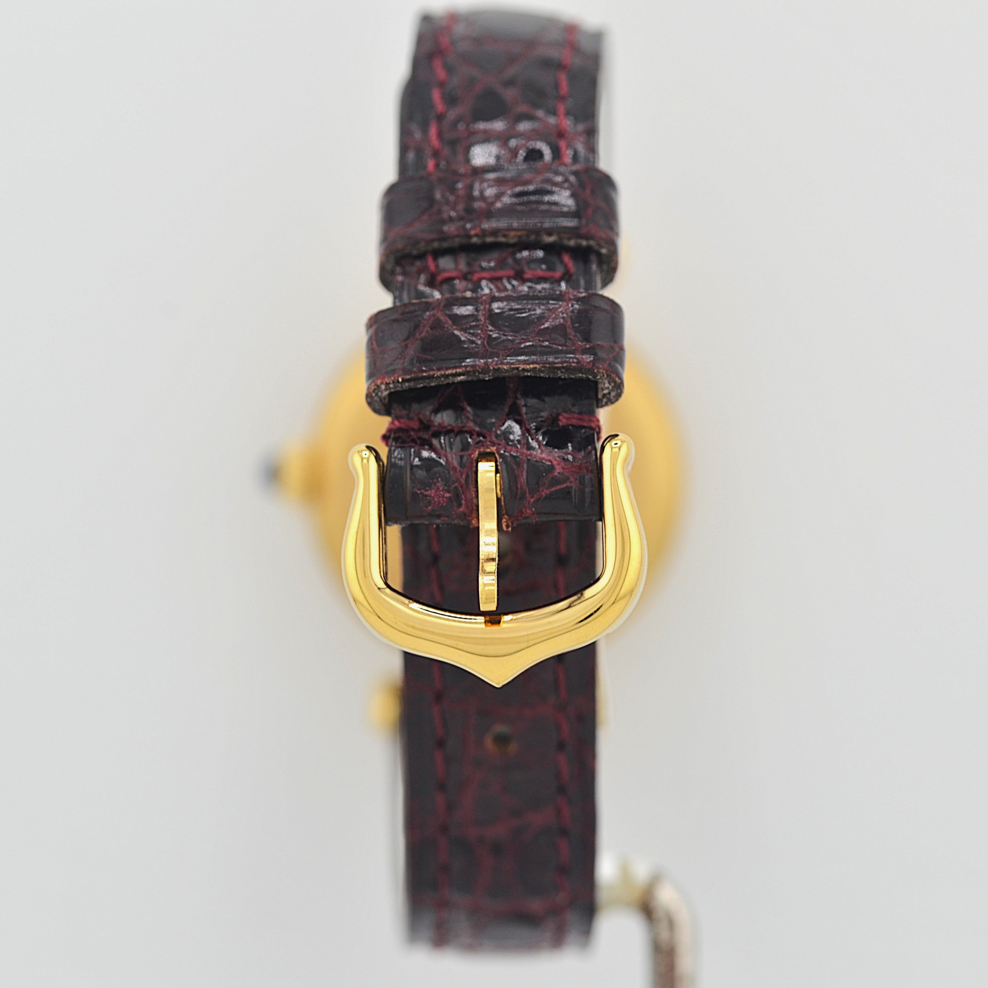 【Cartier】カルティエ マストコリゼ GP アイボリーローマ 付属品完備 デッドストック