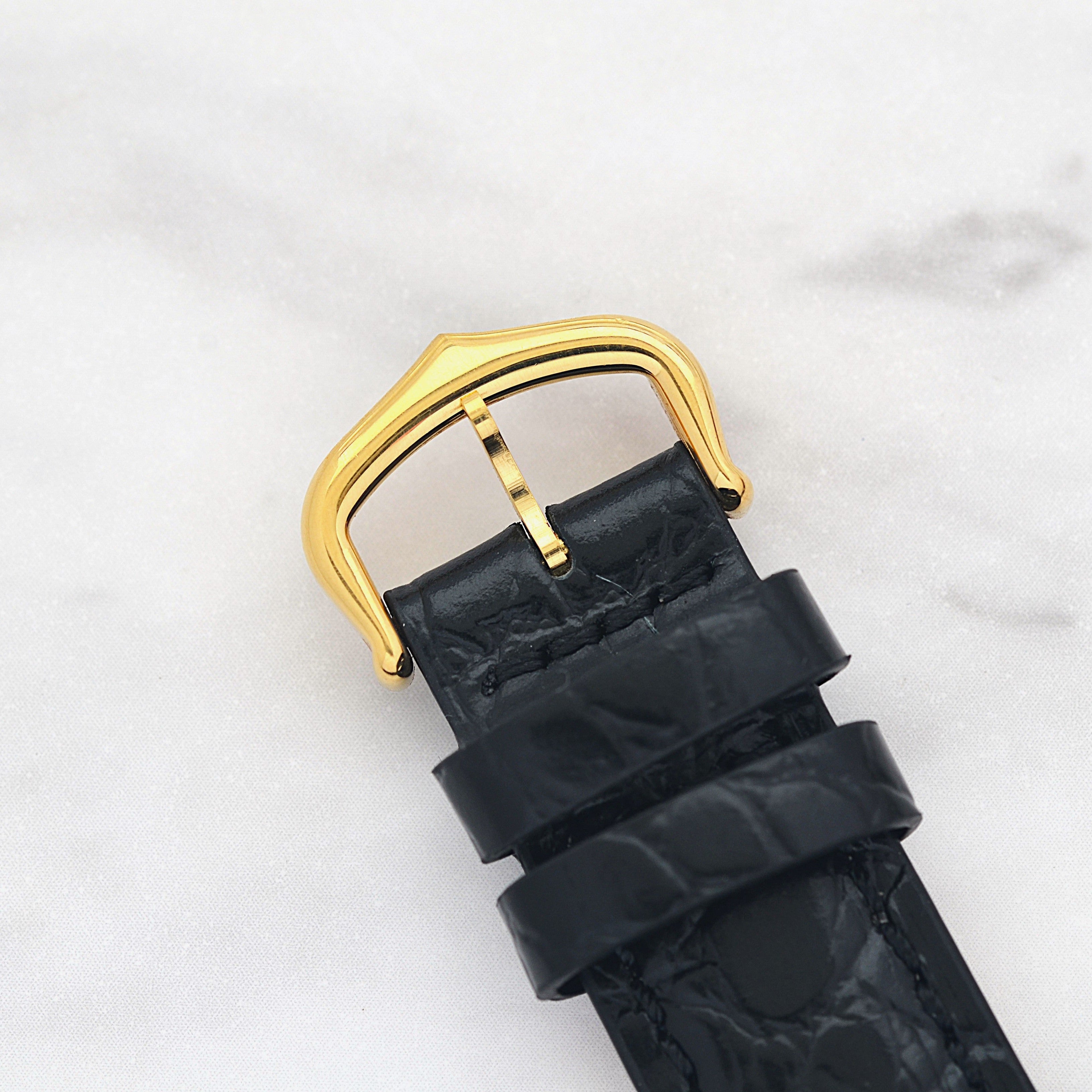 【Cartier】カルティエ マストタンクLM サンバースト 手巻き 永久保証書付き