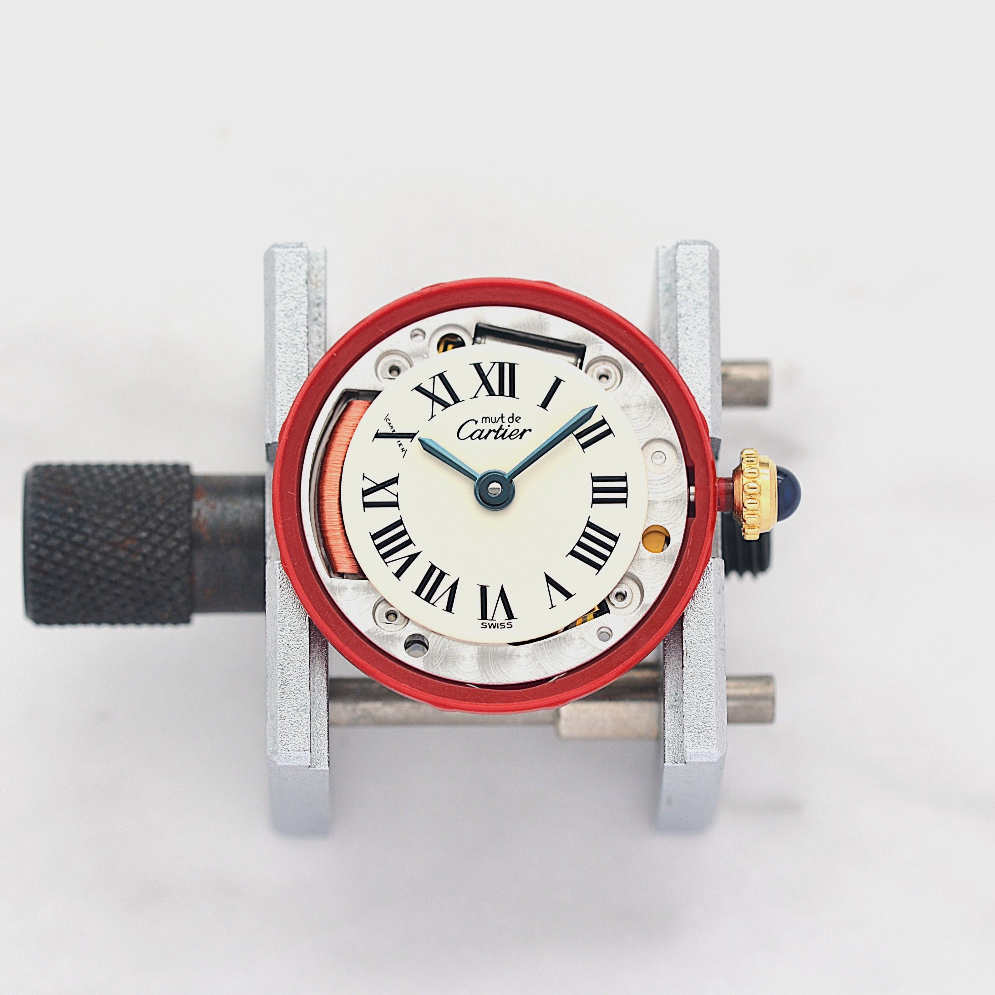 【Cartier】カルティエ マストコリゼ GP アイボリーローマ 付属品完備 デッドストック
