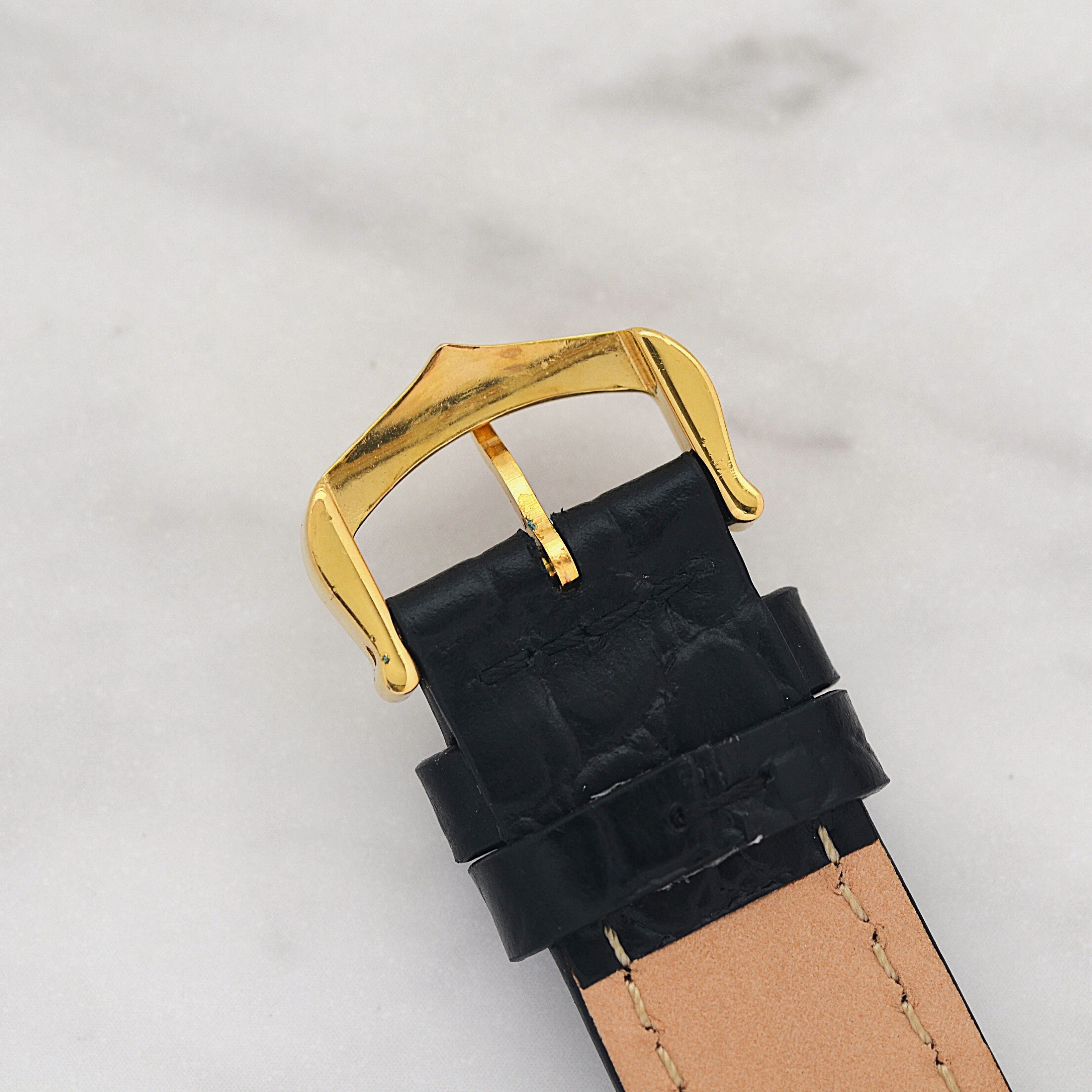 [Cartier] Cartier Must Tank LM Ivory Roman Dial, Manual Winding, with Lifetime Warranty, Serviced by Cartier (Complete Service)