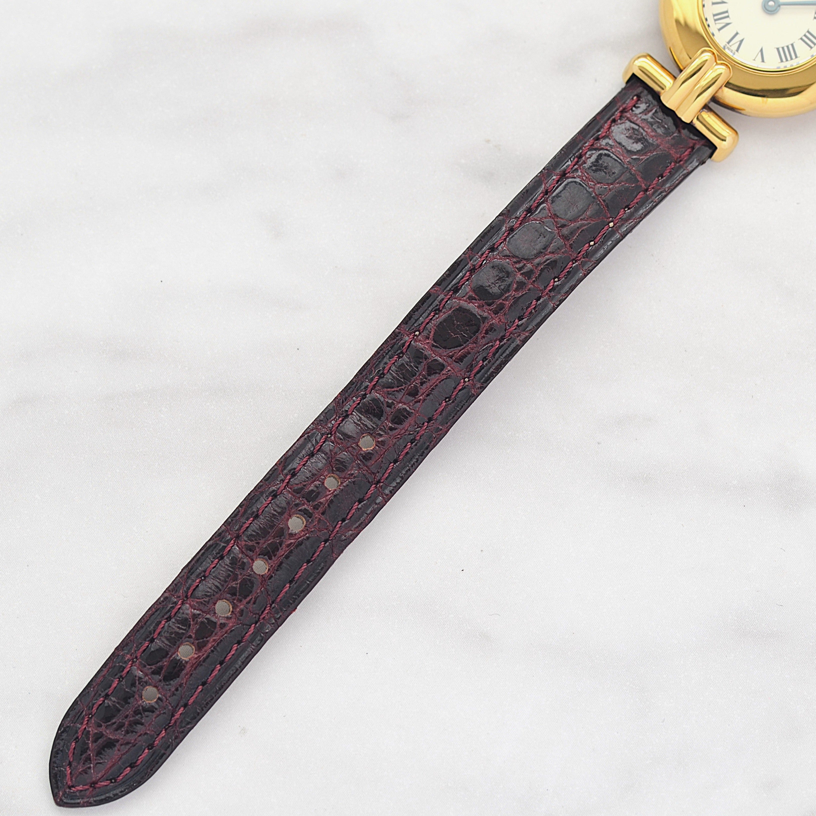 【Cartier】カルティエ マストコリゼ GP アイボリーローマ 付属品完備 デッドストック
