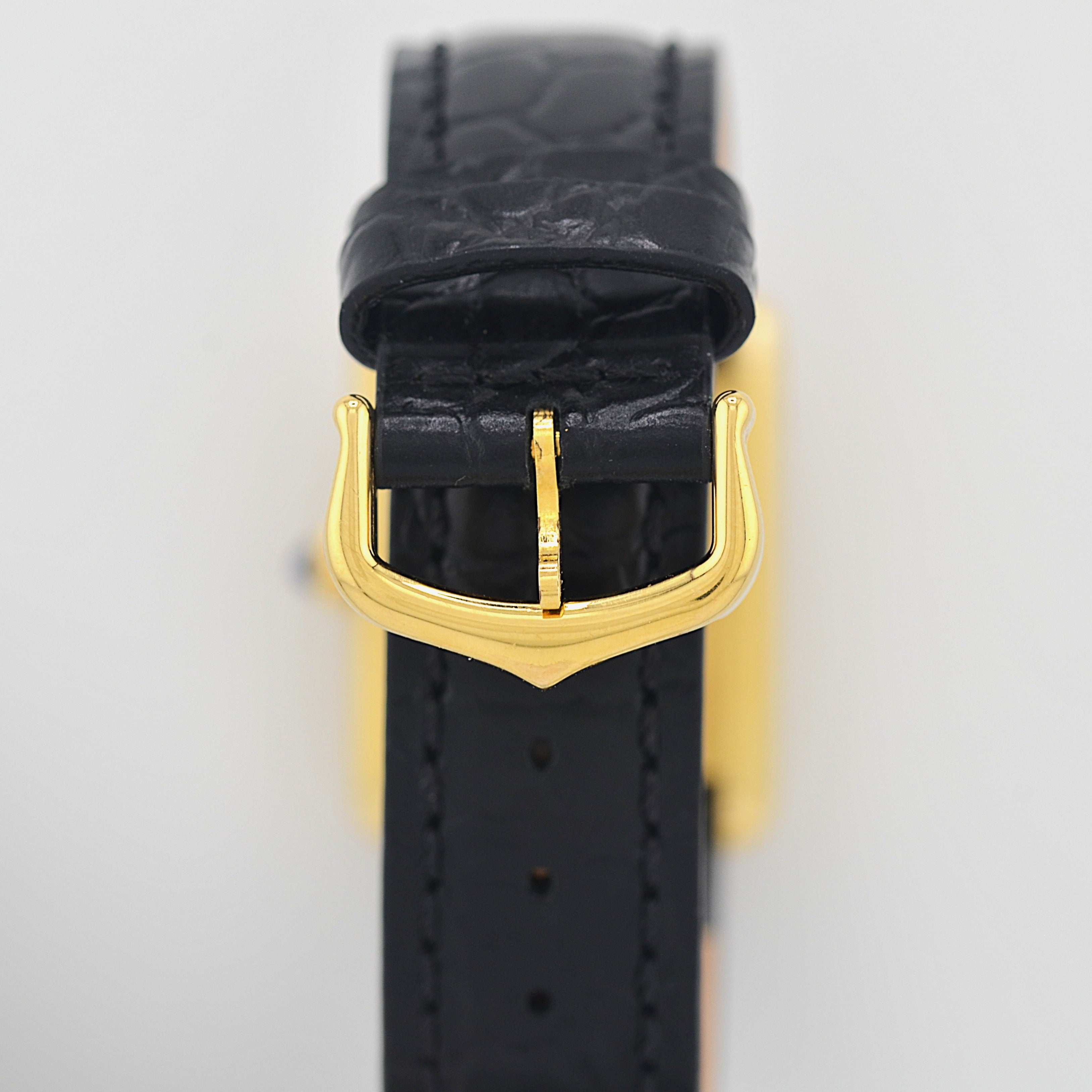 [Cartier] Cartier Must Tank LM Ivory Roman Dial, Manual Winding, with Lifetime Warranty, Serviced by Cartier (Complete Service)