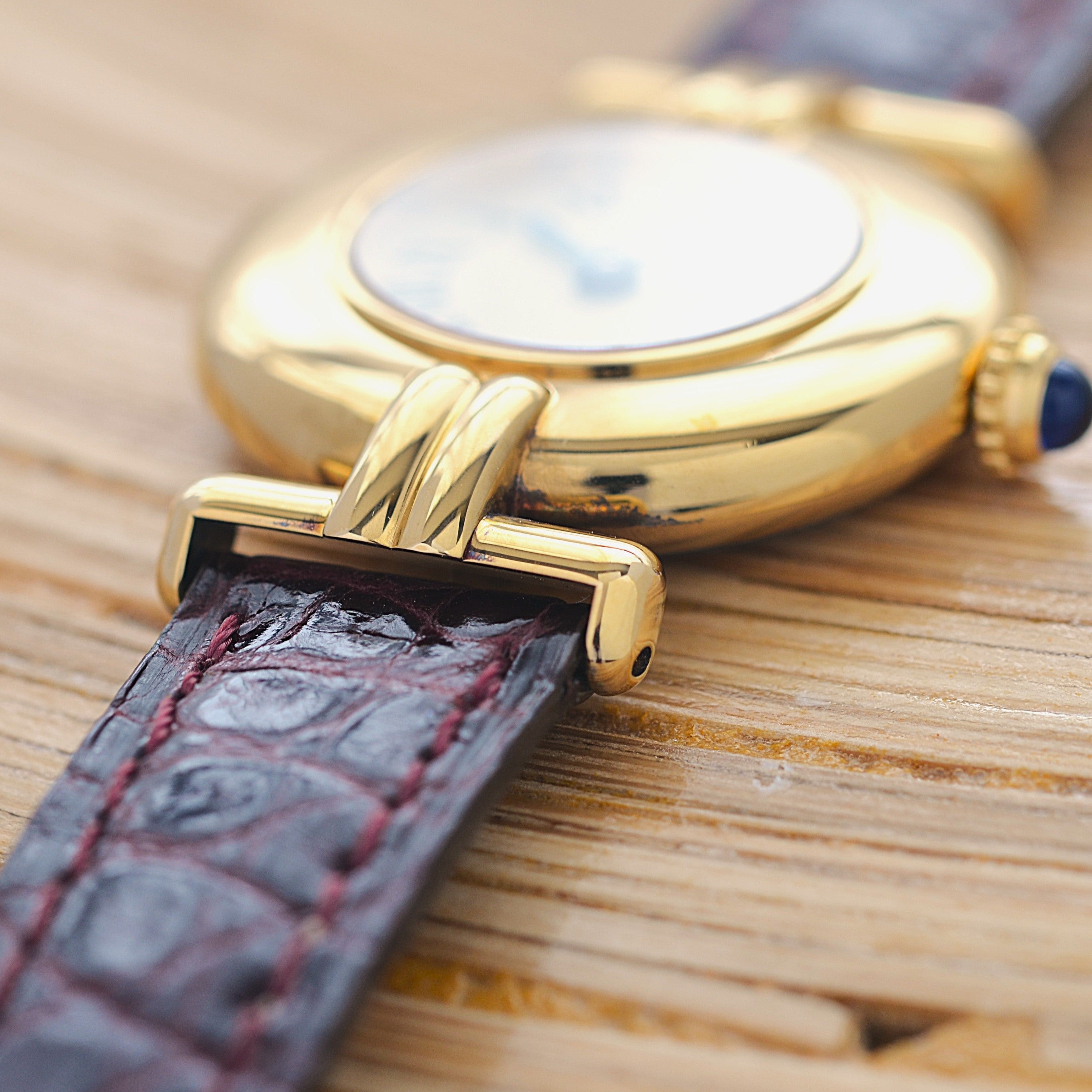 【Cartier】カルティエ マストコリゼ GP アイボリーローマ 付属品完備 デッドストック