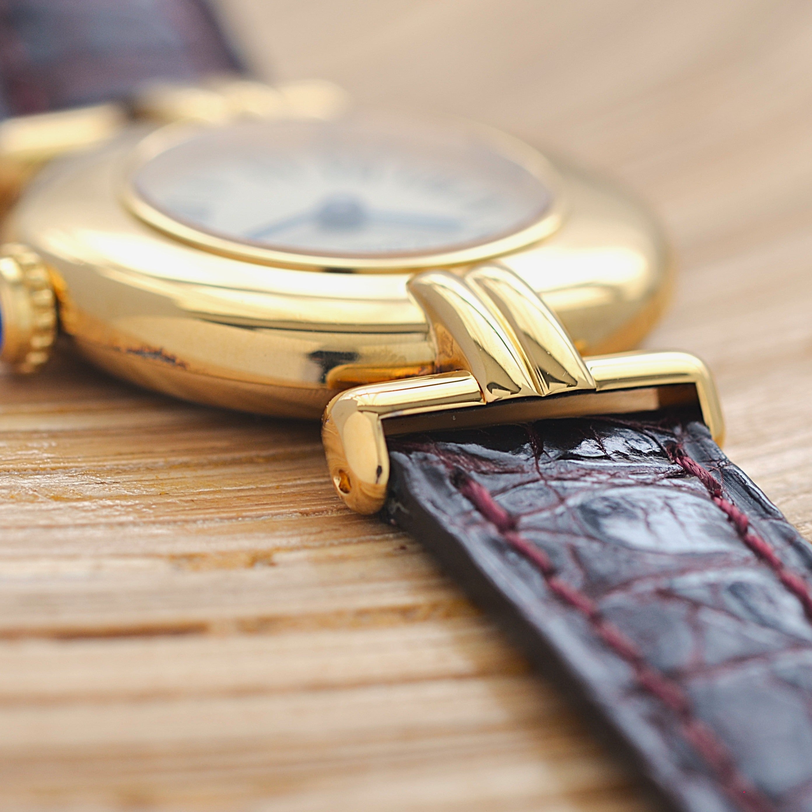【Cartier】カルティエ マストコリゼ GP アイボリーローマ 付属品完備 デッドストック