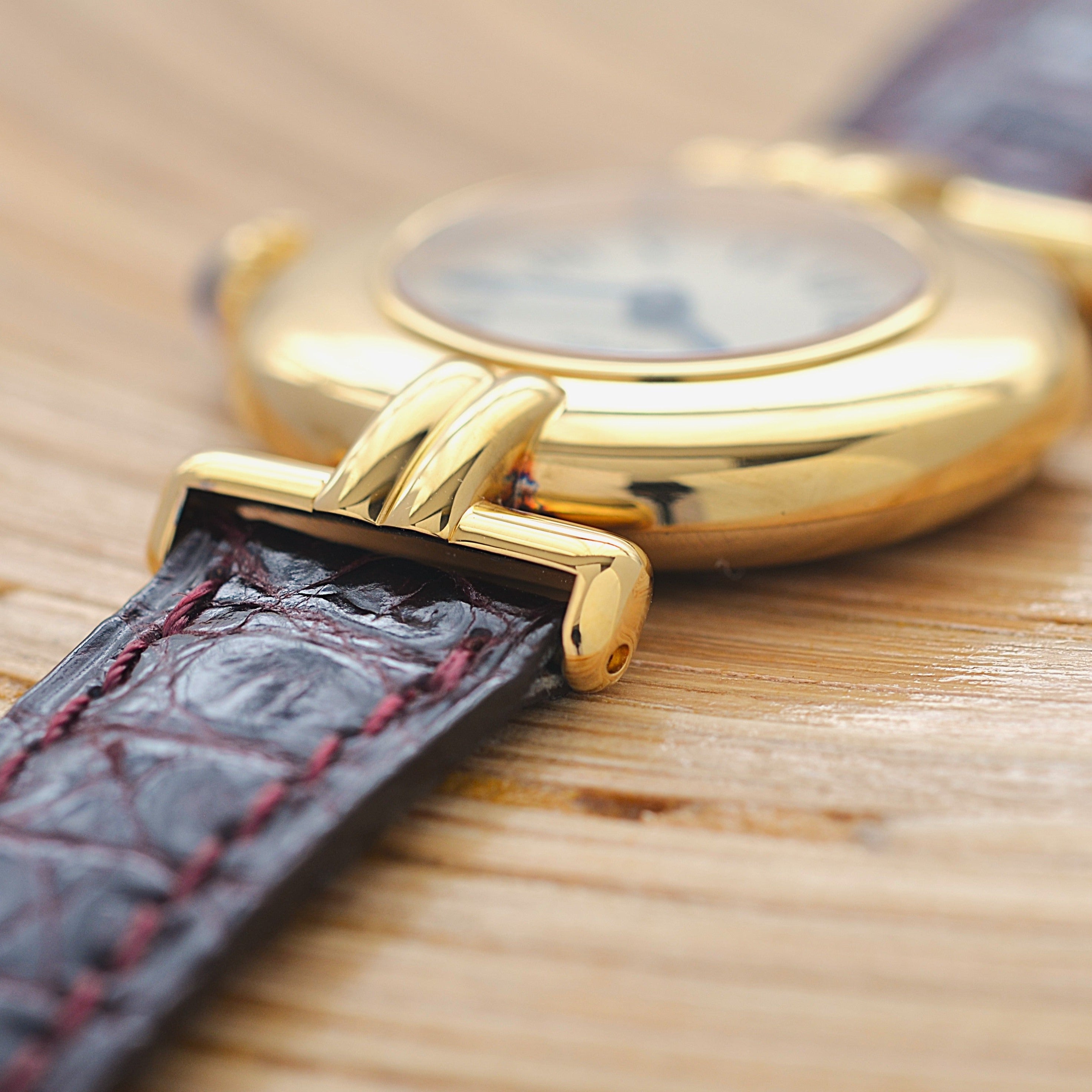 【Cartier】カルティエ マストコリゼ GP アイボリーローマ 付属品完備 デッドストック