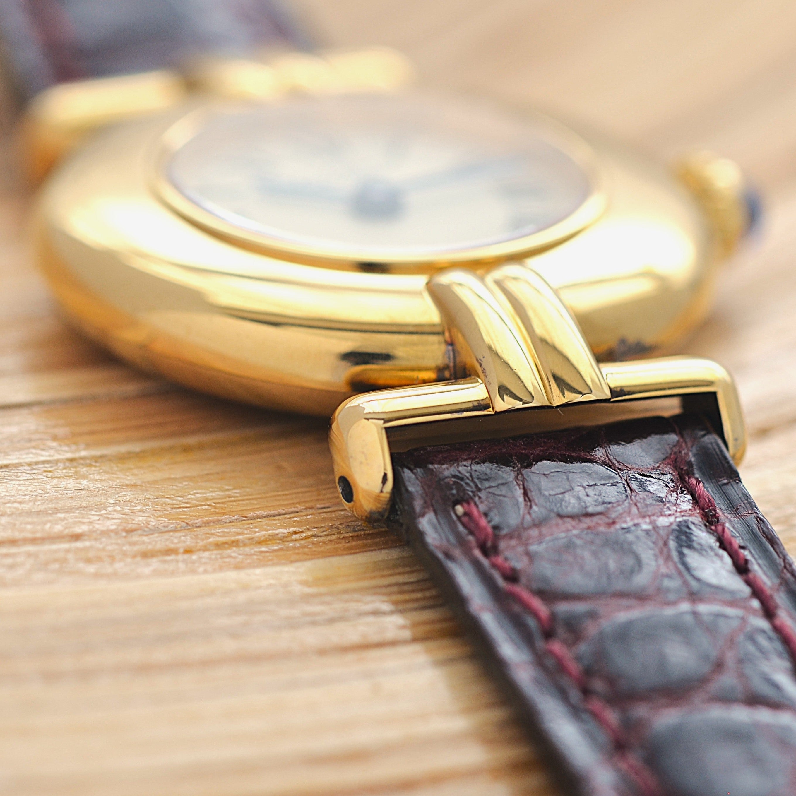 【Cartier】カルティエ マストコリゼ GP アイボリーローマ 付属品完備 デッドストック