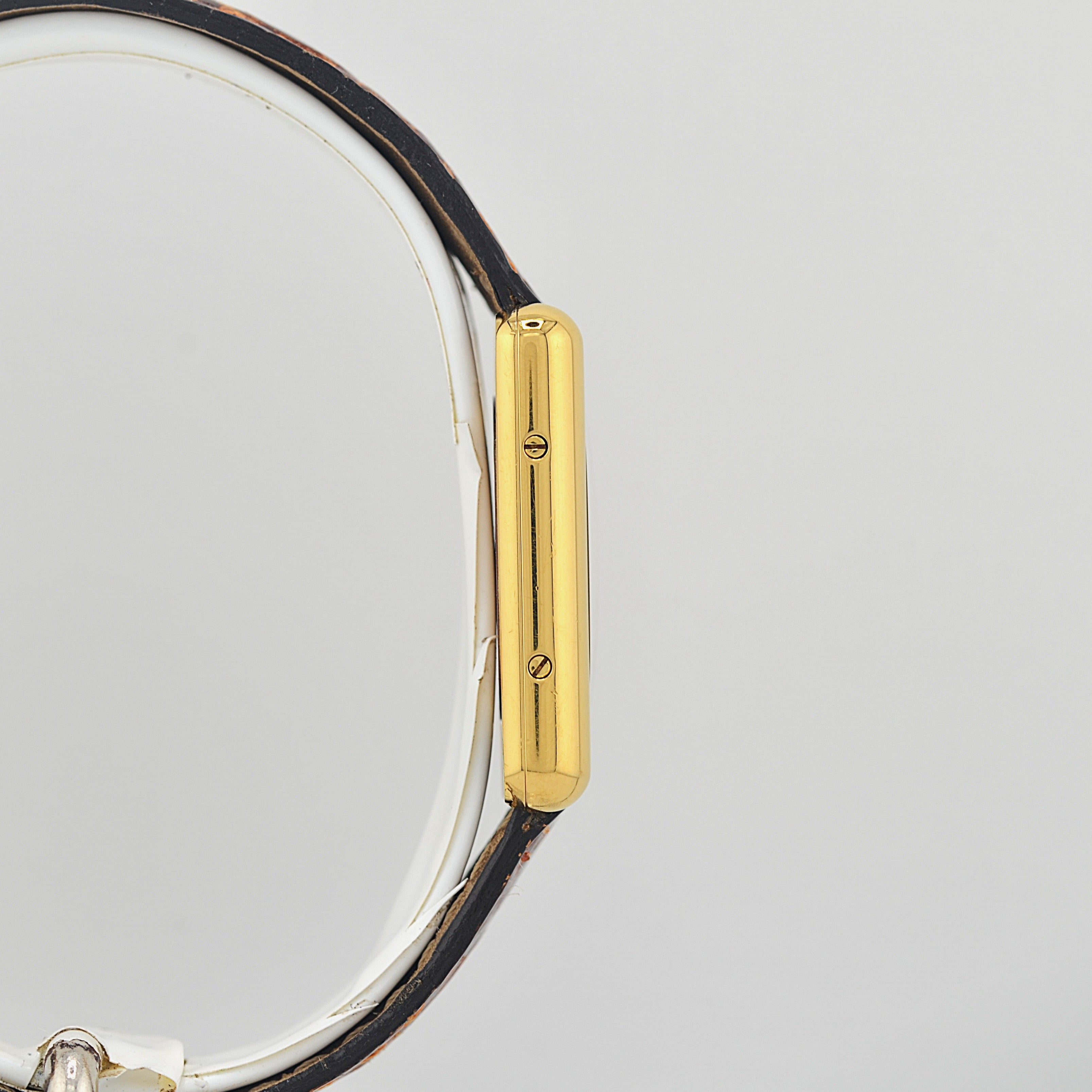 【Cartier】カルティエ マストタンクSM アイボリーローマ 付属品完備 デッドストック