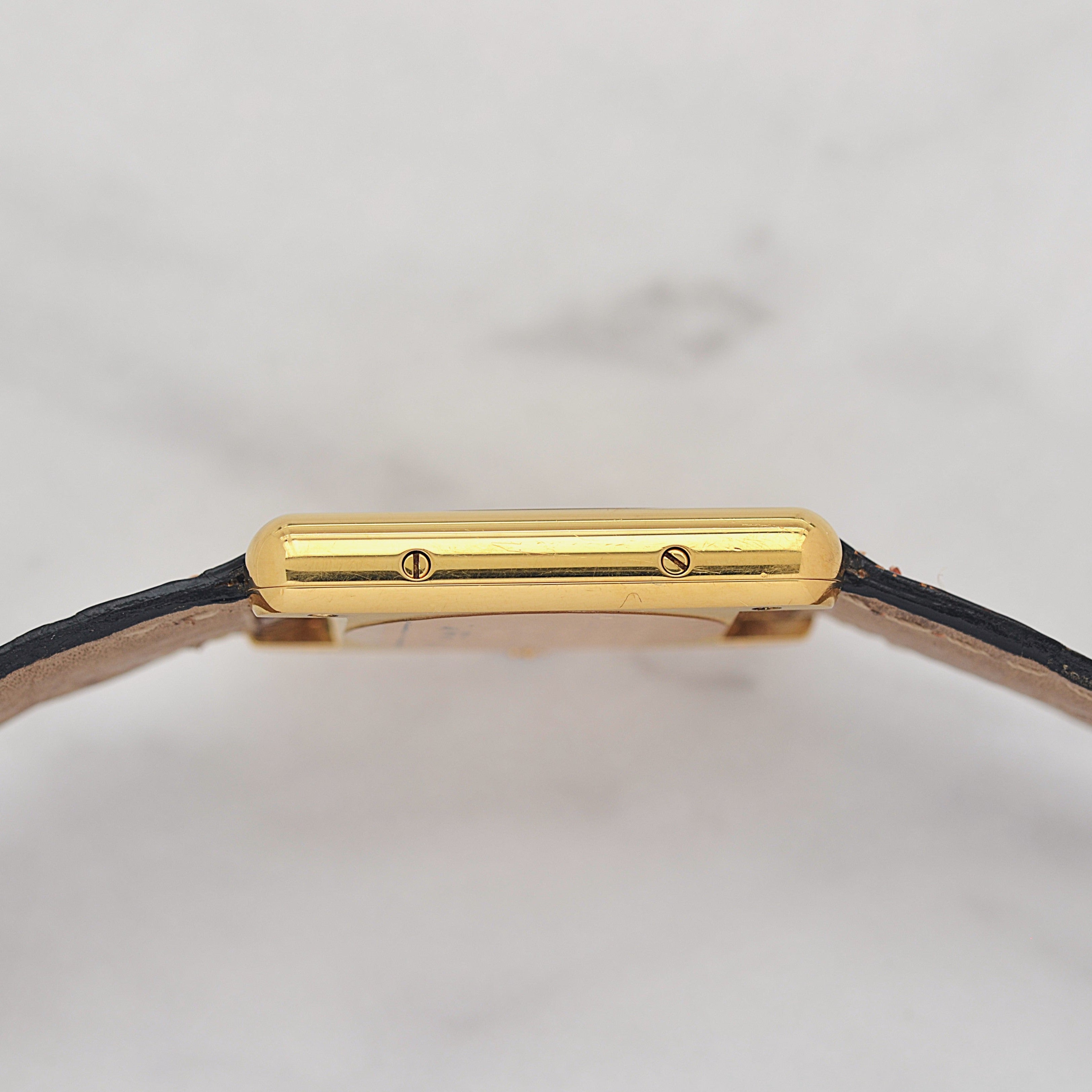 【Cartier】カルティエ マストタンクSM アイボリーローマ 付属品完備 デッドストック