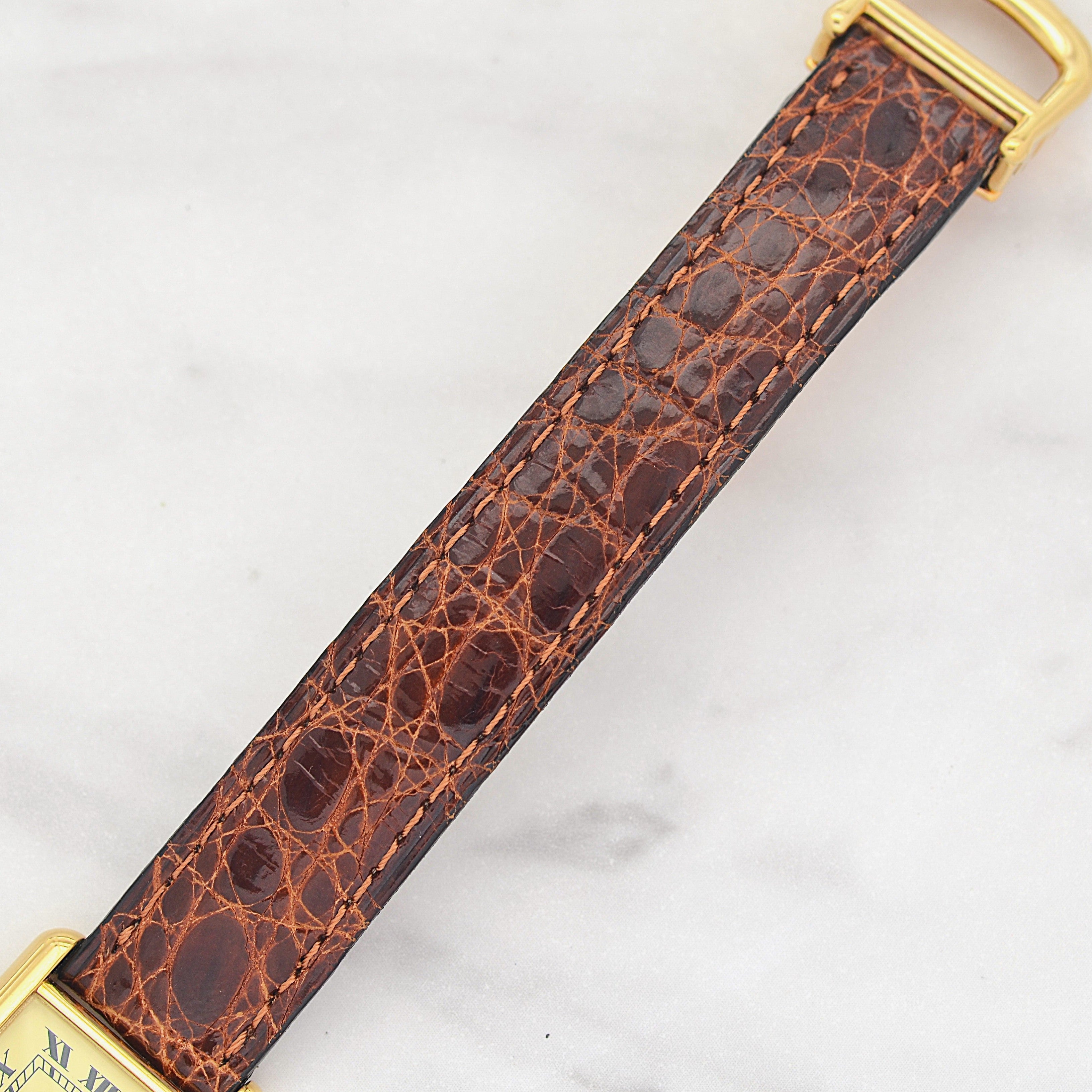 【Cartier】カルティエ マストタンクSM アイボリーローマ 付属品完備 デッドストック