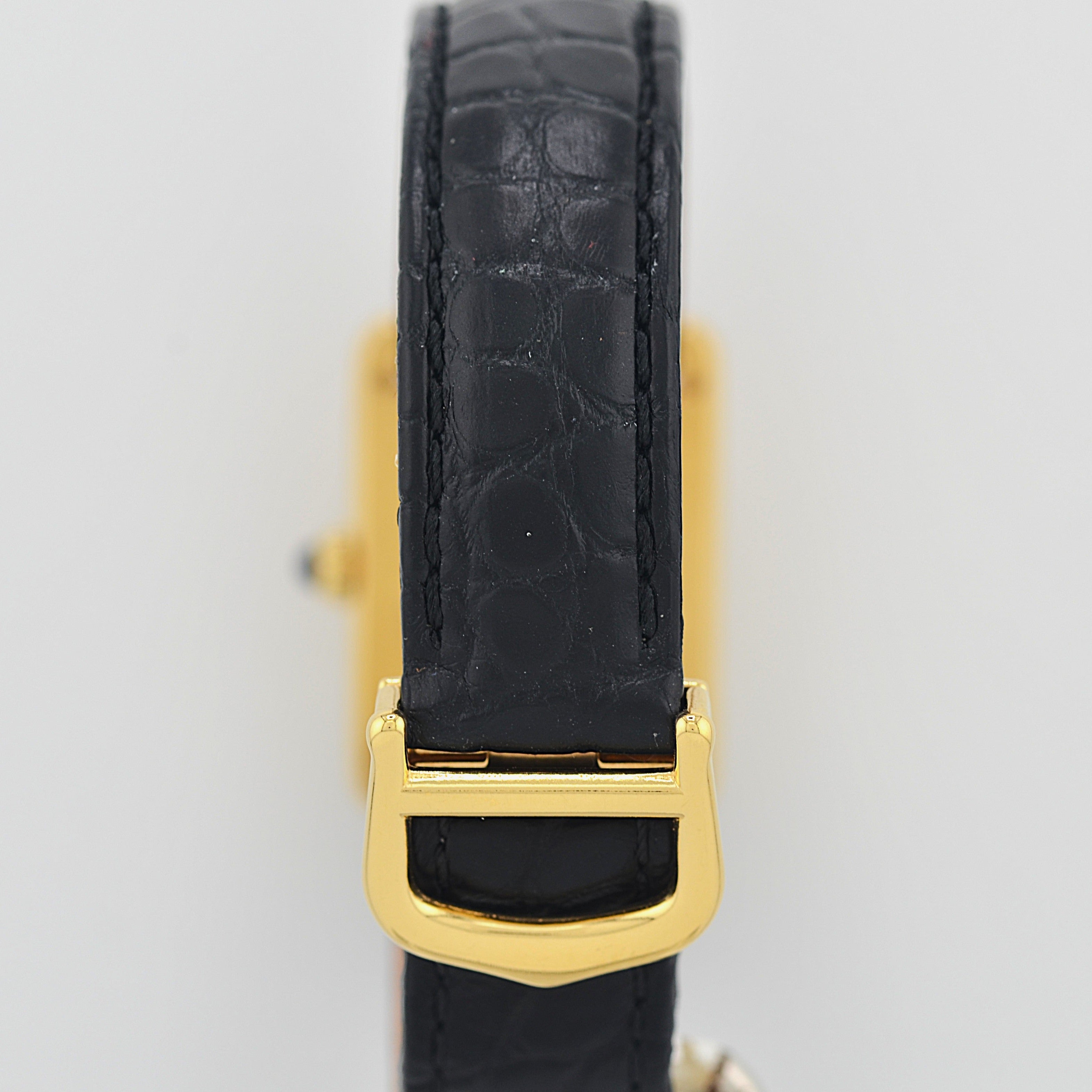 【Cartier】カルティエ マストタンクSM 飛びローマ 純正Dバックル付き 付属品完備