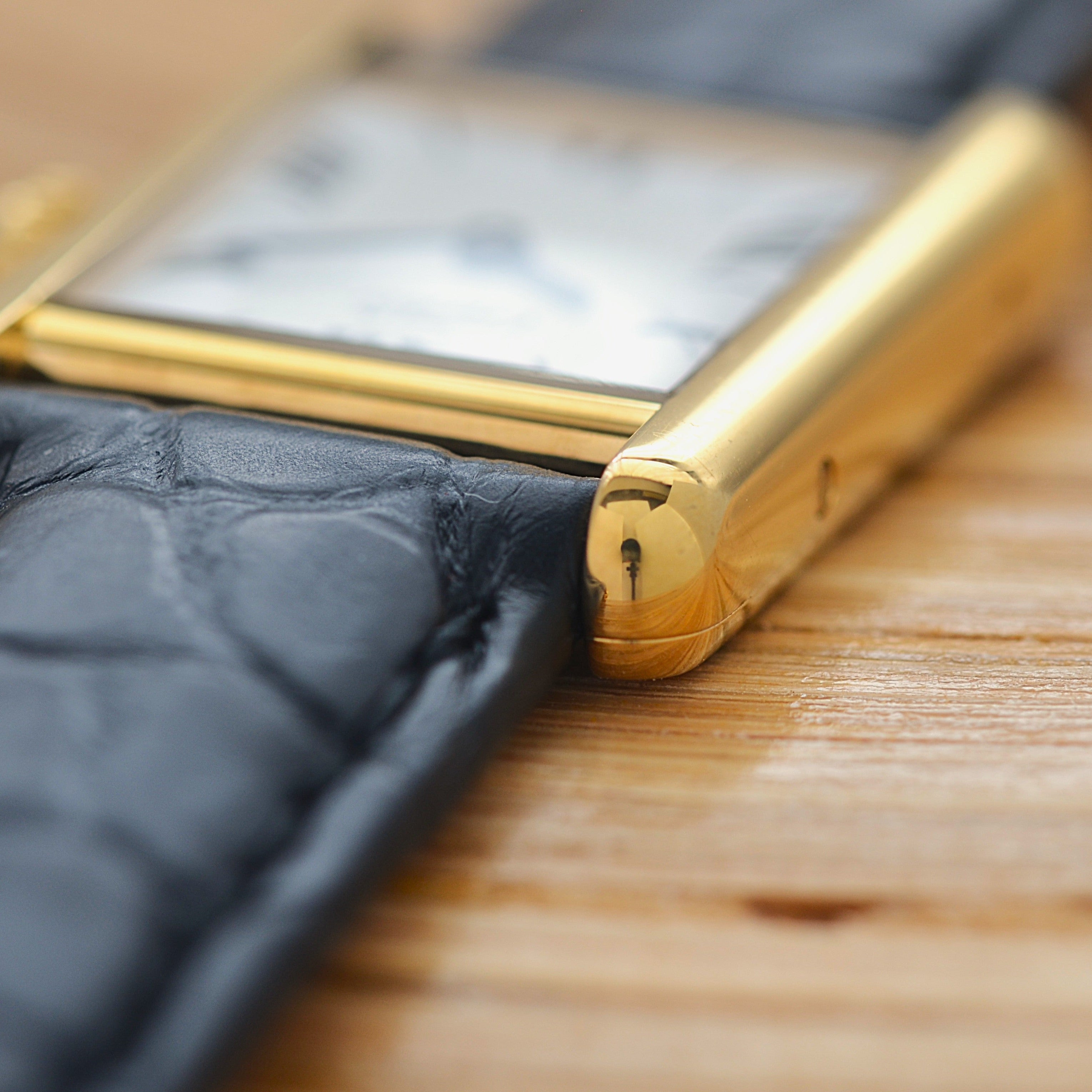 【Cartier】カルティエ マストタンクSM 飛びローマ 純正Dバックル付き 付属品完備