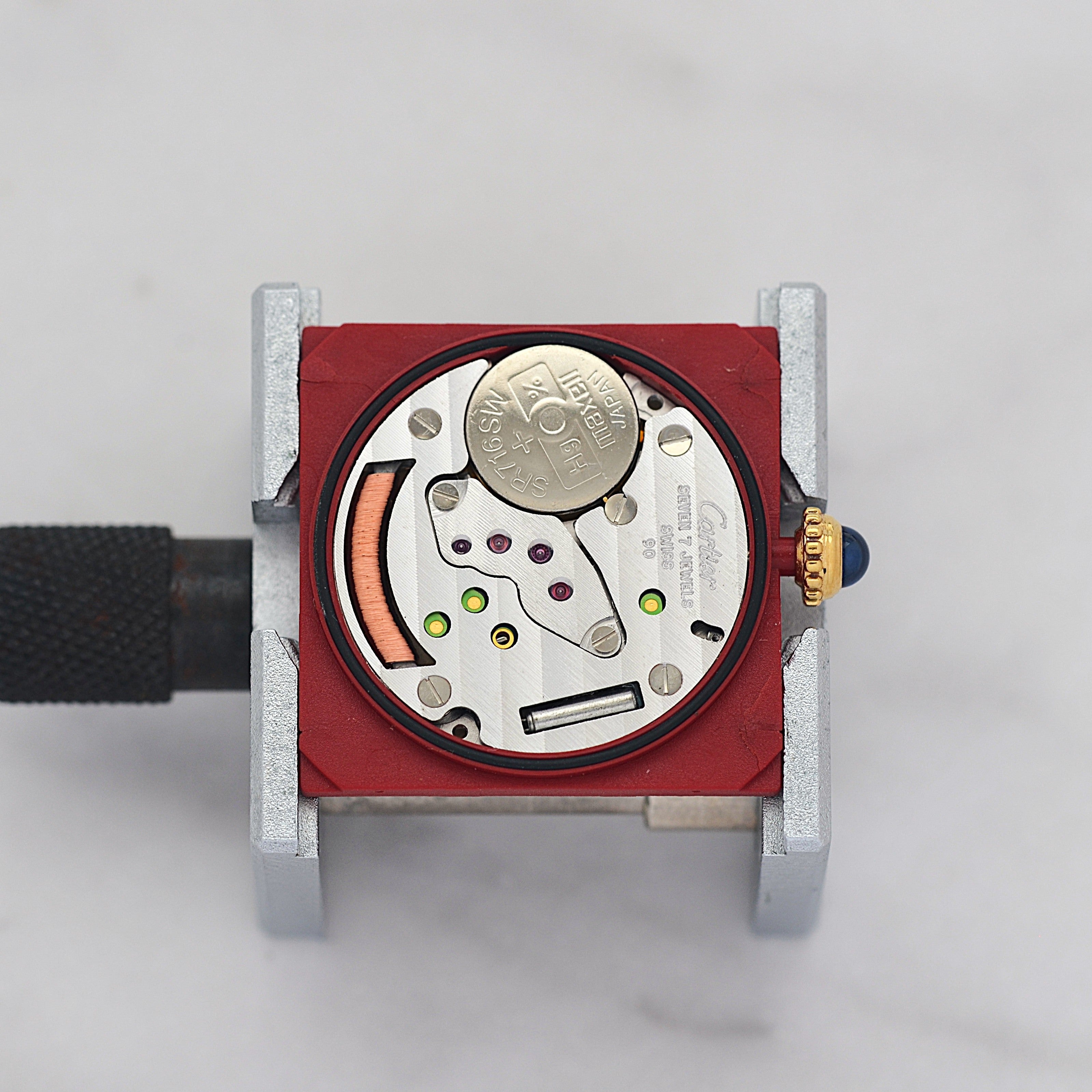 【Cartier】カルティエ マストタンクLM オパラン 純正Dバックル付き