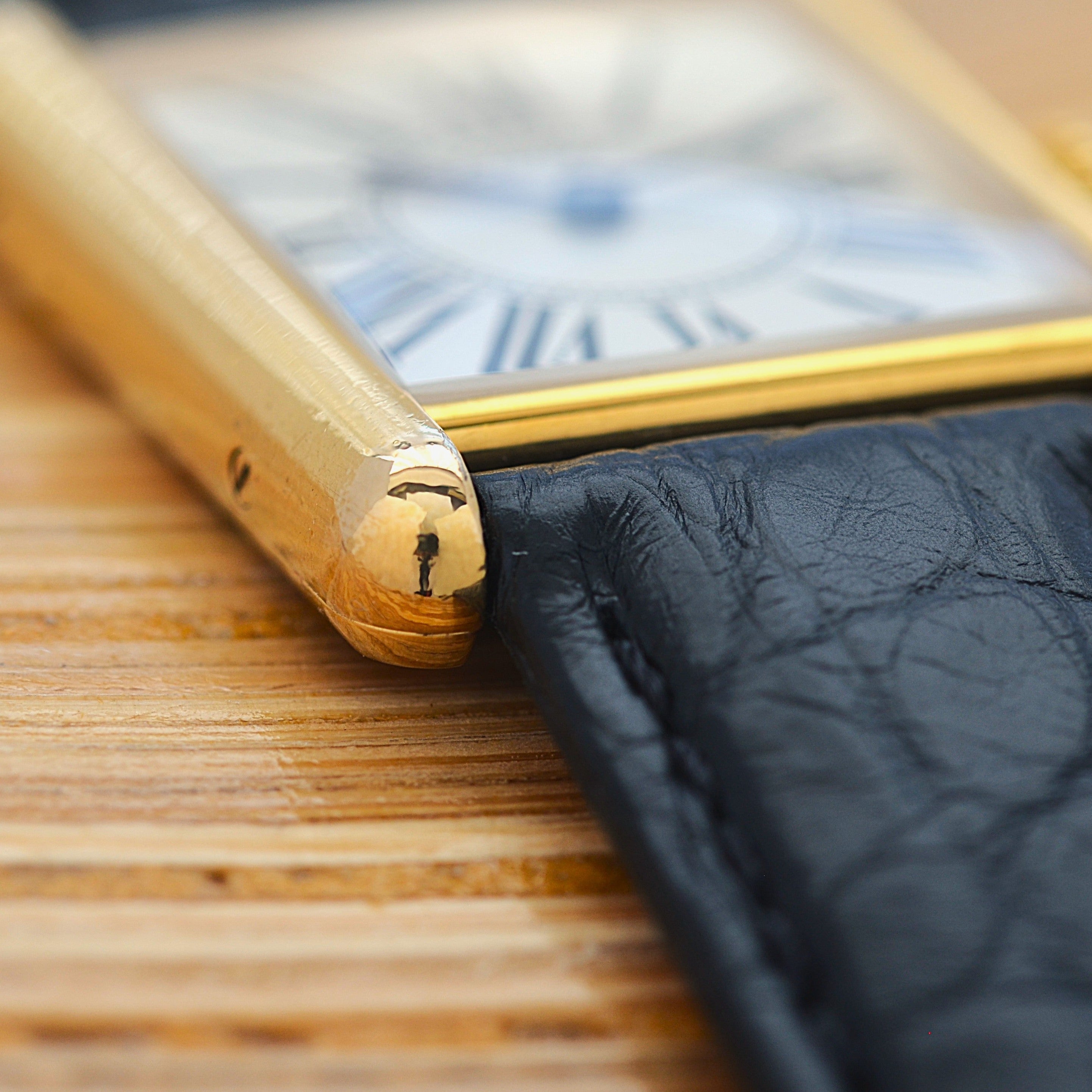 【Cartier】カルティエ マストタンクLM オパラン 純正Dバックル付き