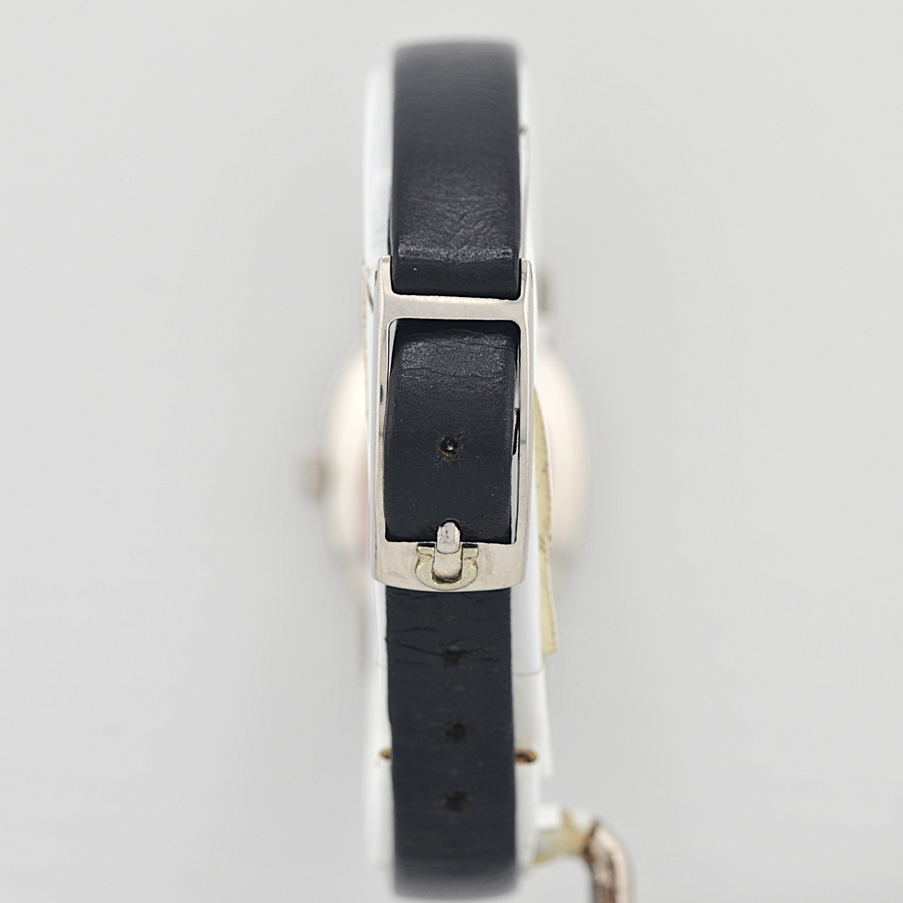 【OMEGA】オメガ デヴィル SS ミニオーバル Silver デッドストック 純正尾錠付き
