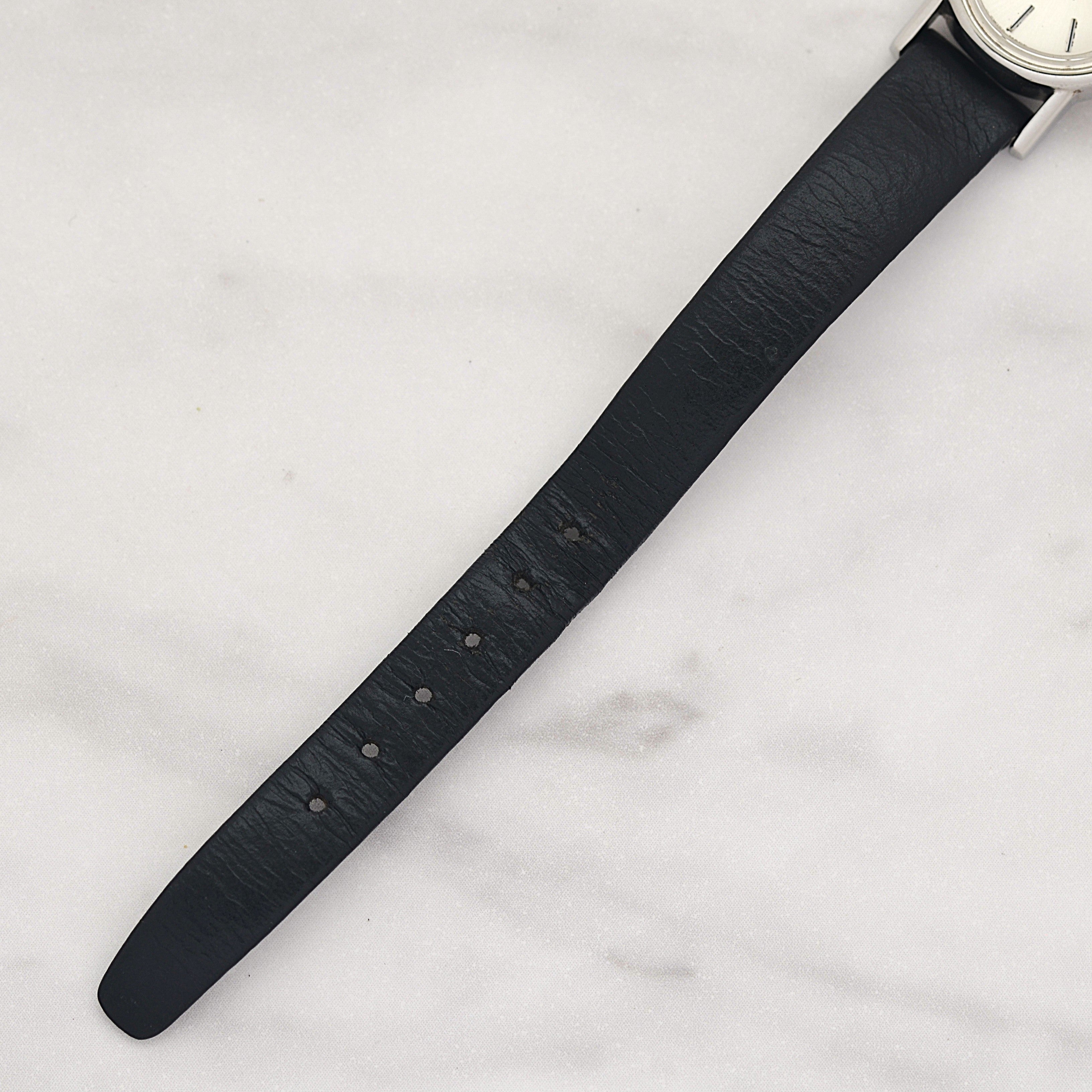 【OMEGA】オメガ デヴィル SS ミニオーバル Silver デッドストック 純正尾錠付き