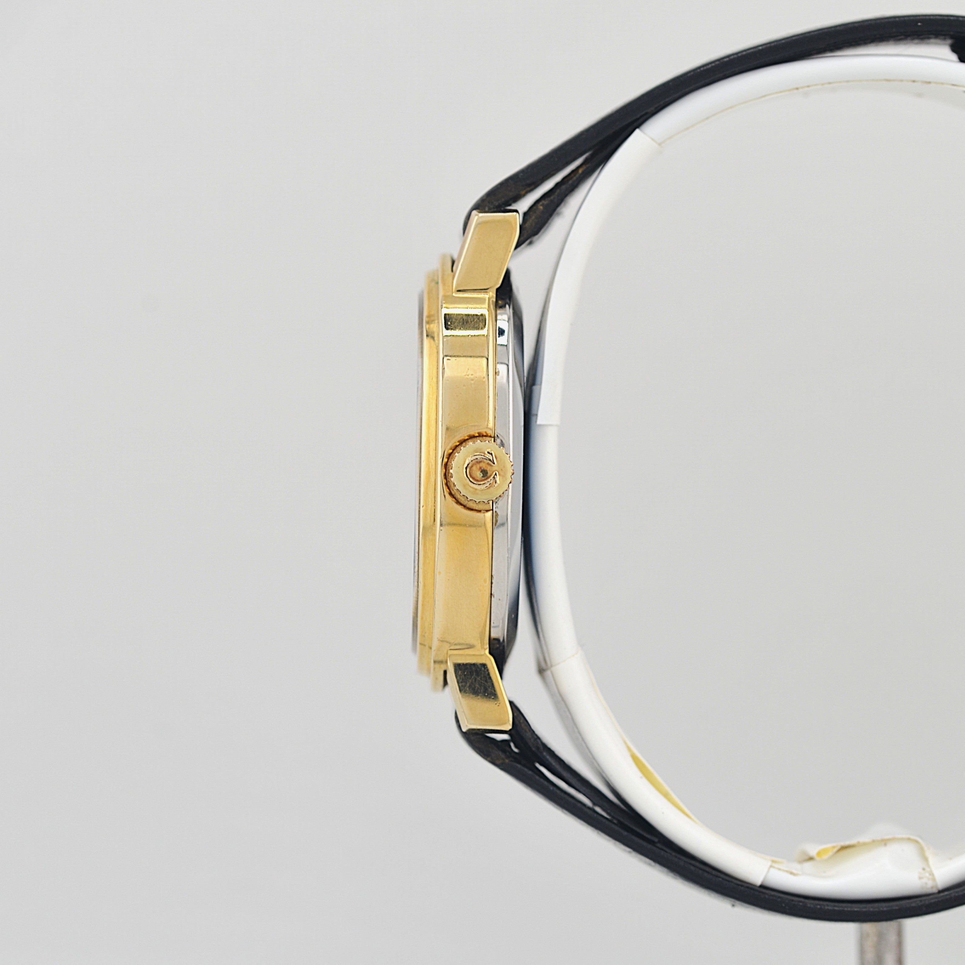 【OMEGA】オメガ デヴィル GP オーバル Gold プリントアラビア デッドストック 純正尾錠付き