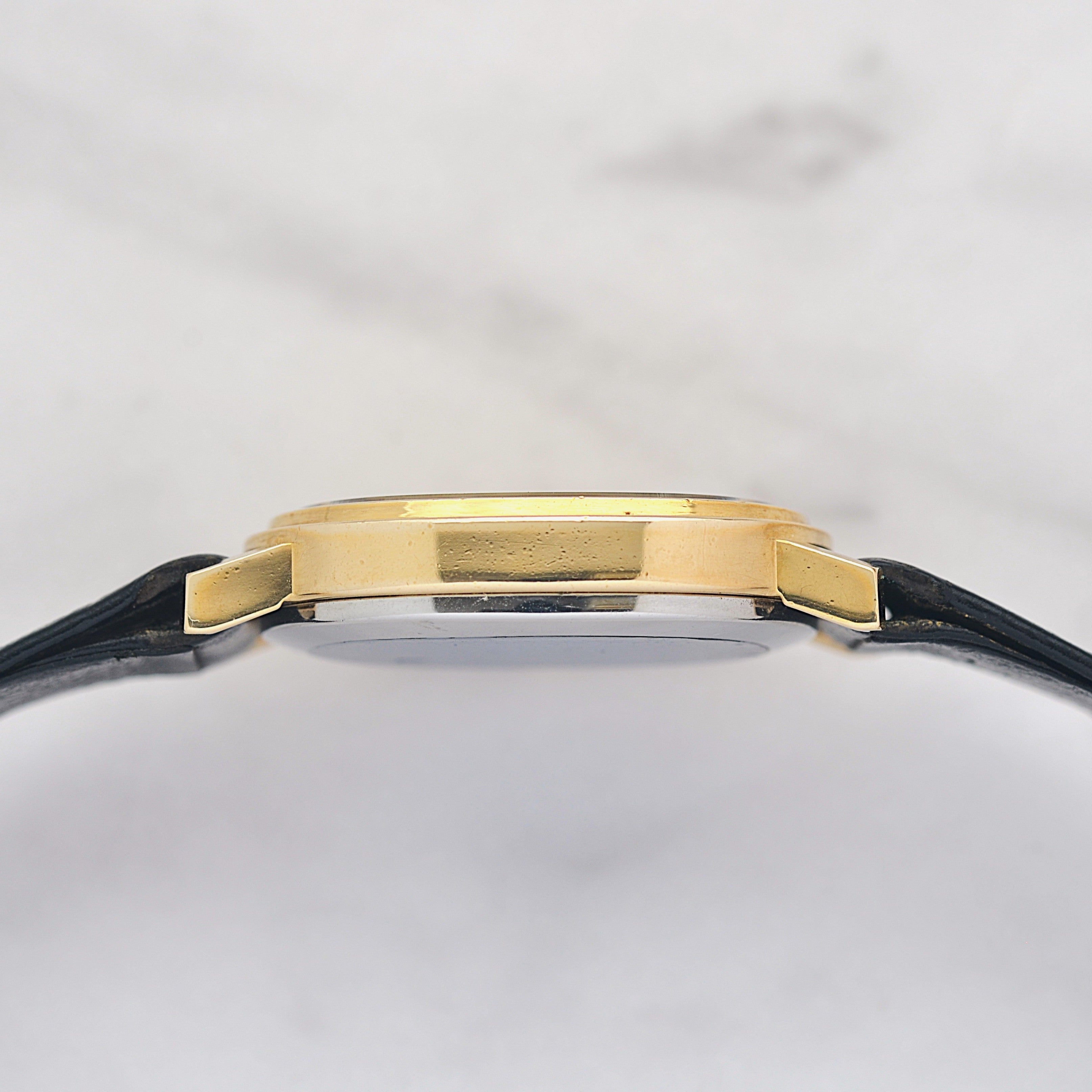 【OMEGA】オメガ デヴィル GP オーバル Gold プリントアラビア デッドストック 純正尾錠付き