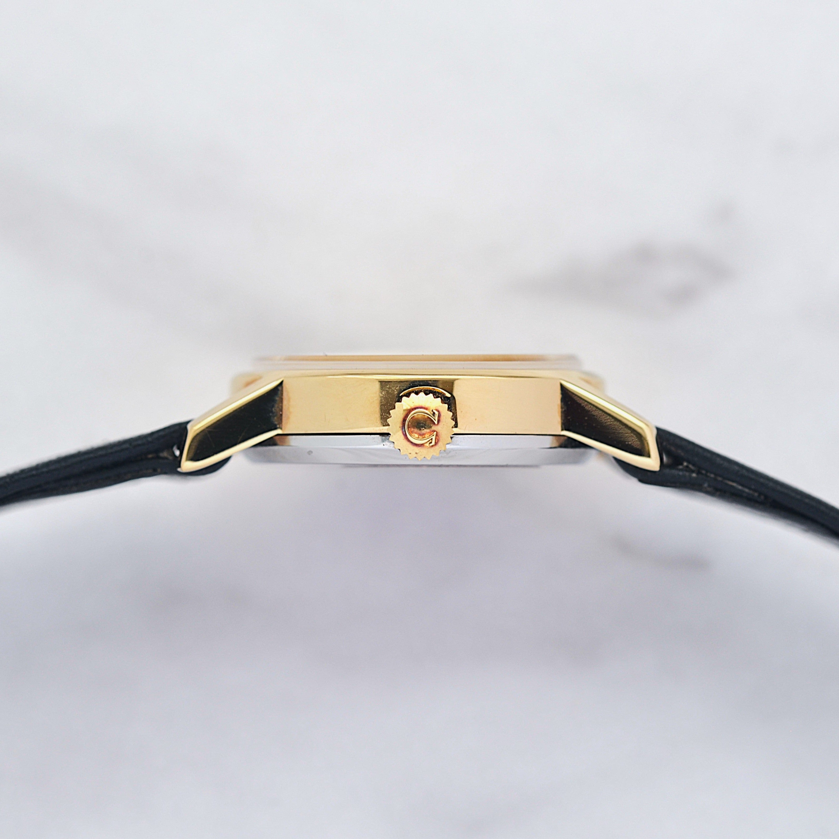 【OMEGA】オメガ デヴィル GP オーバルケース Gold デッドストック 純正尾錠付き