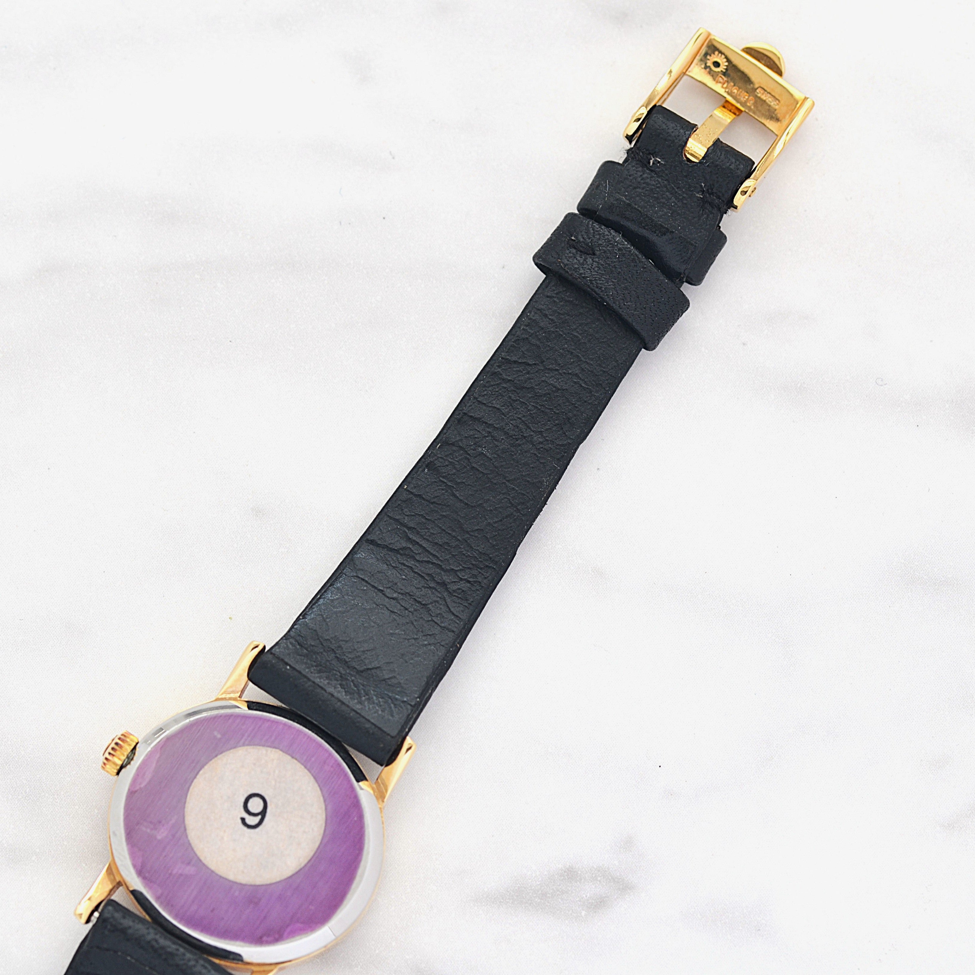 【OMEGA】オメガ デヴィル GP オーバルケース Gold デッドストック 純正尾錠付き