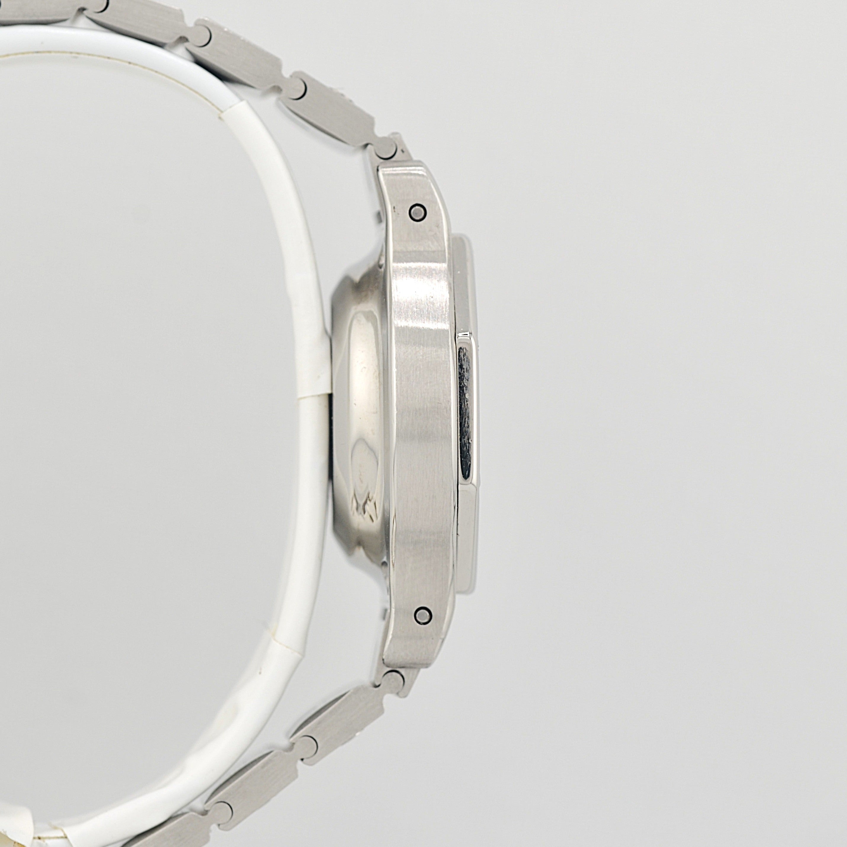 【Cartier】カルティエ サントスオクタゴンSM ステンレス 永久保証書付き カルティエコンプリートサービス済み