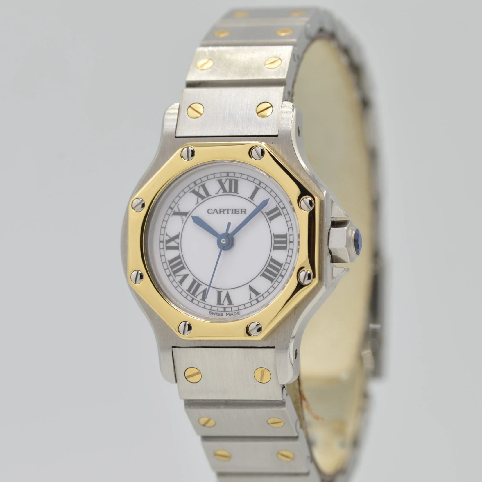 CARTIER Santos octagon SM Combination Permanent Guarantee