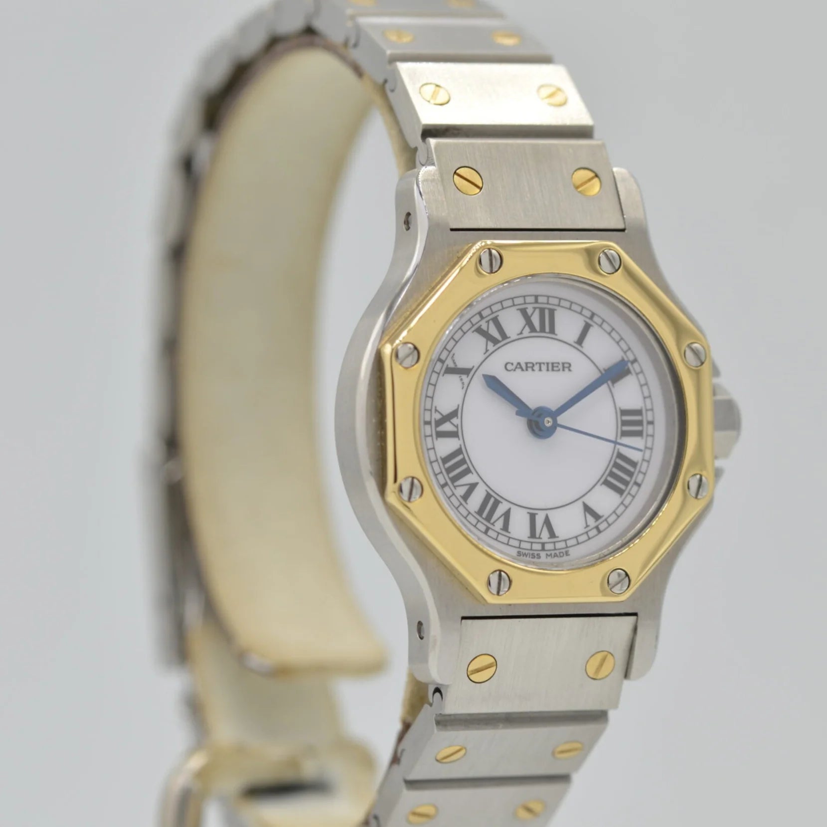 CARTIER Santos octagon SM Combination Permanent Guarantee