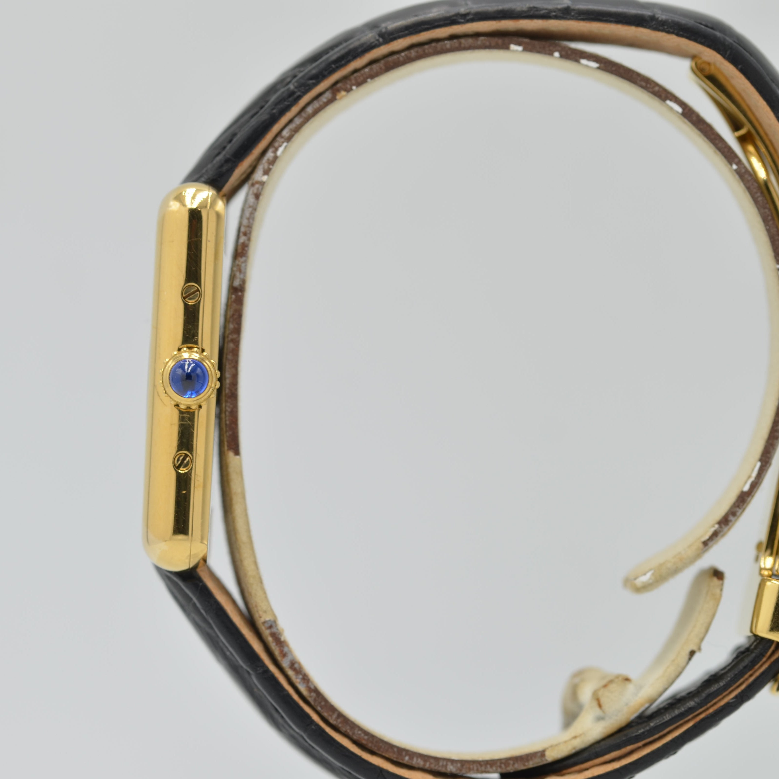 【Cartier】マストタンクSM世界限定500本モデル 純正Dバックル付き