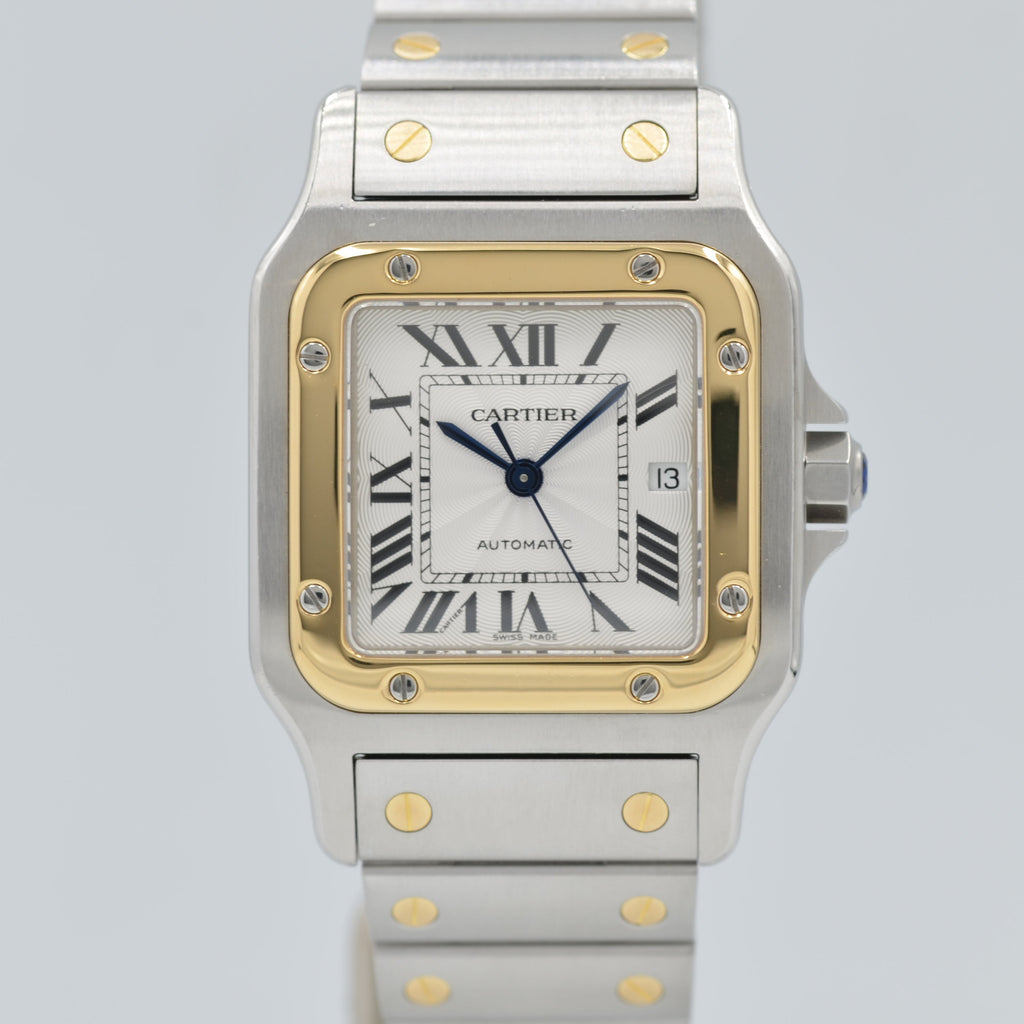 【Cartier】サントスガルベLM後期型コンビ自動巻き 付属品付き – REGALO vintage watch