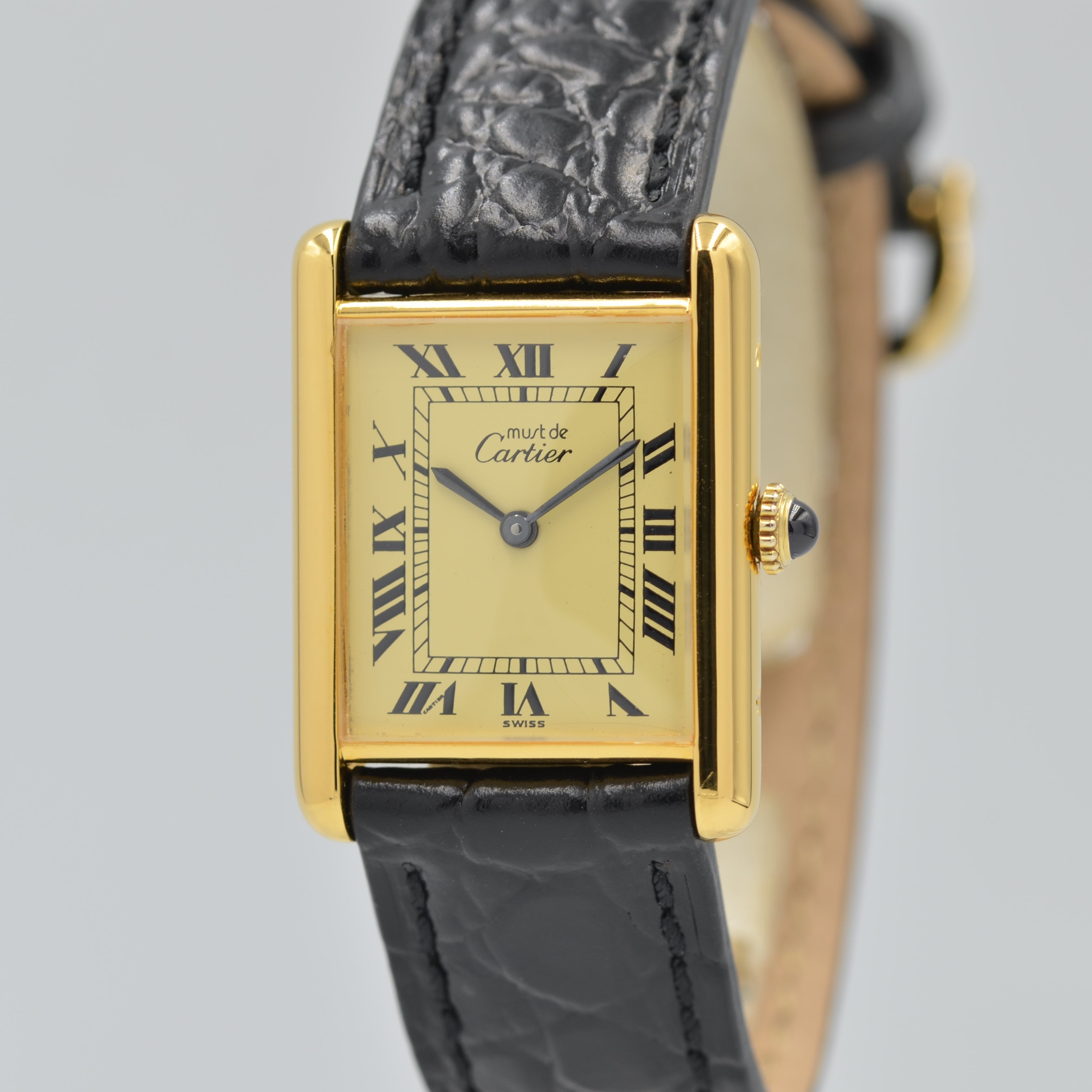 Cartier】マストタンクLM手巻きアイボリーローマ – REGALO vintage watch