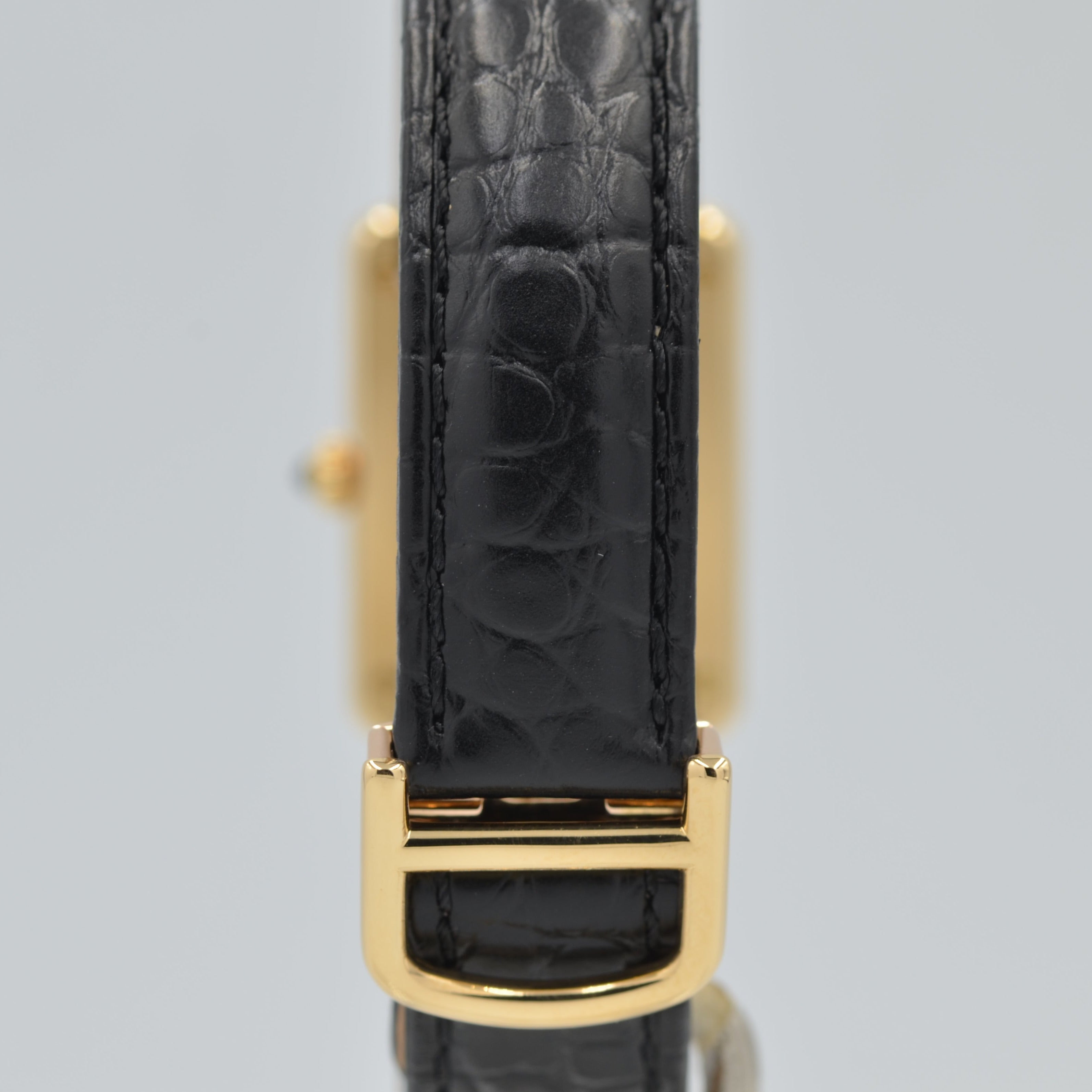 Cartier】タンクルイカルティエSM18KYG 純正18金Dバックル付き – REGALO vintage watch