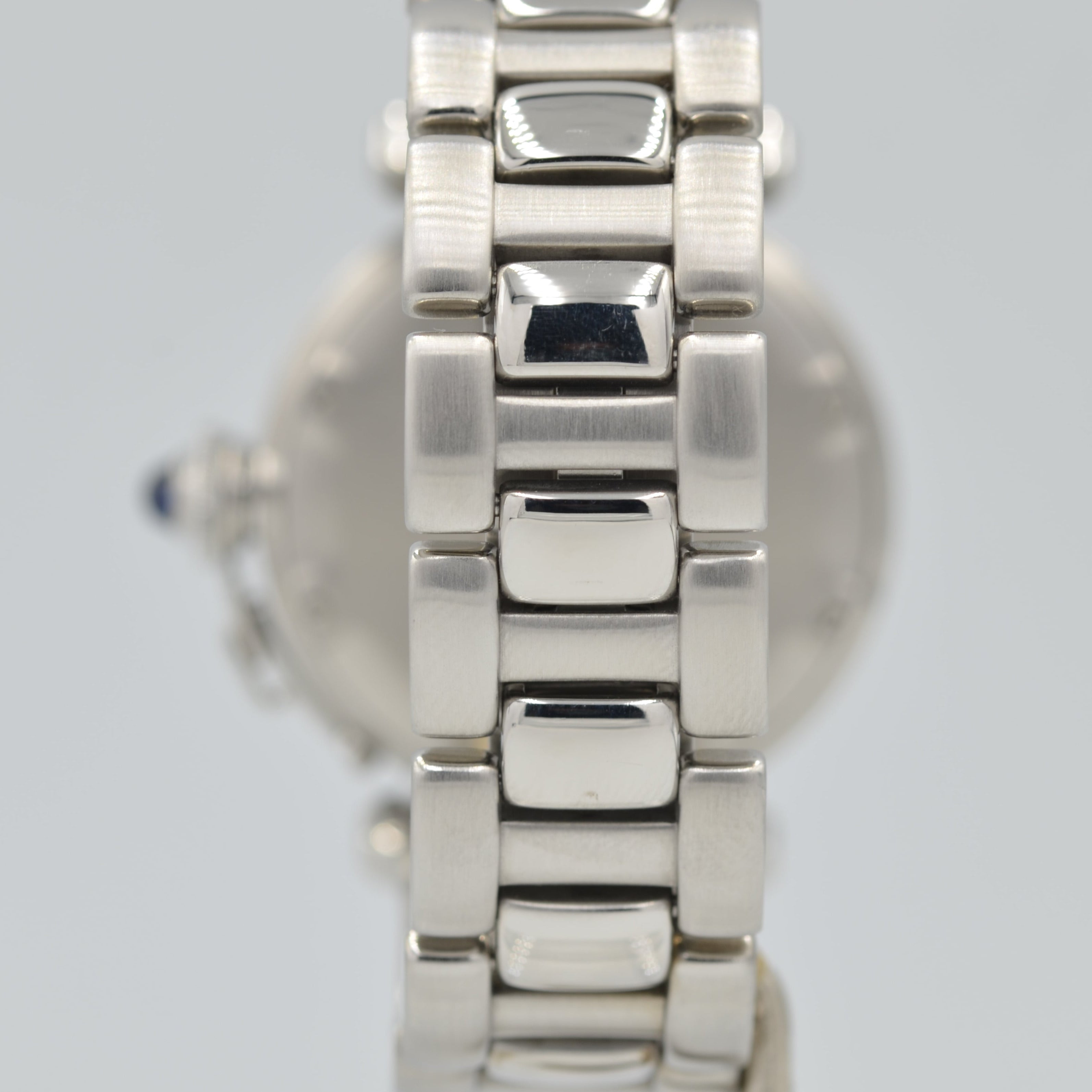 【Cartier】カルティエ<BR>パシャ C35外ベゼルWhite12･3･6･9  付属品付き