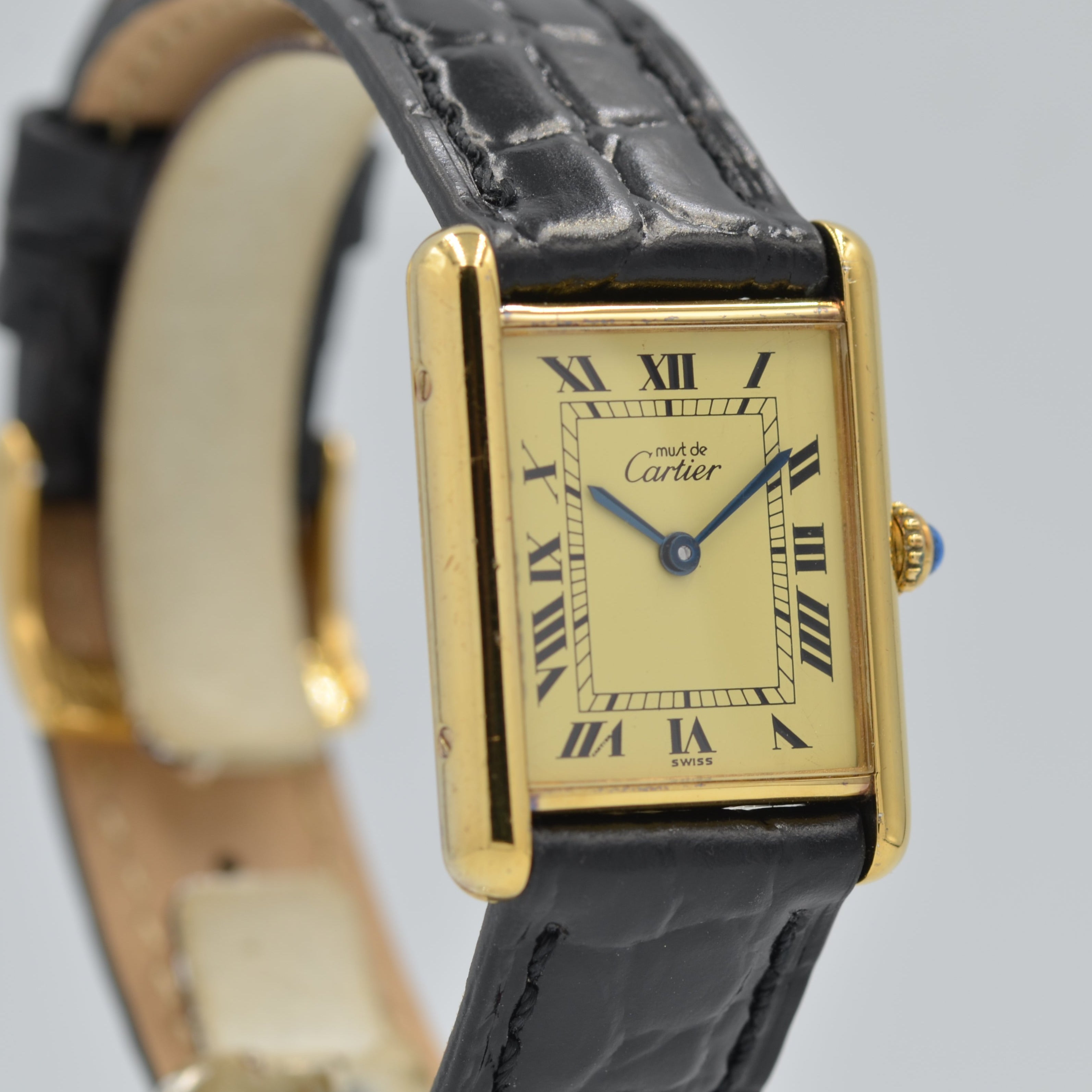 [Cartier] Cartier Must Tank LM Ivory Roma QZ