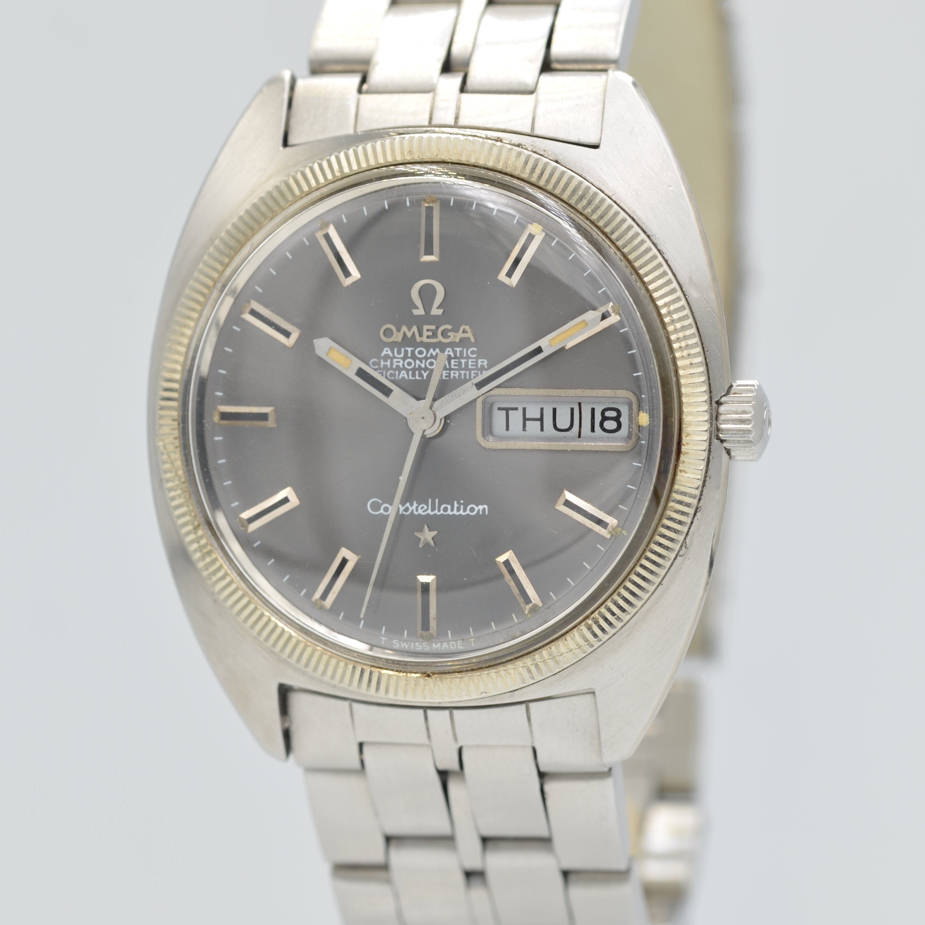 OMEGA】コンステレーションデイデイトCライン Gray – REGALO vintage watch
