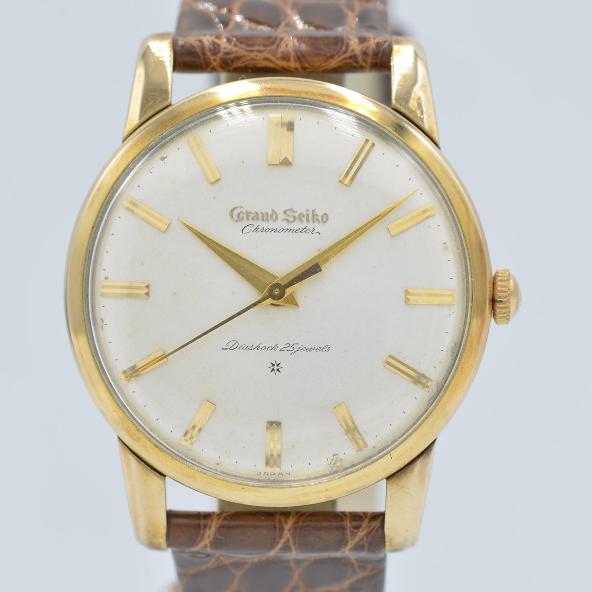 SEIKO】セイコー グランドセイコー 1st 彫り文字盤