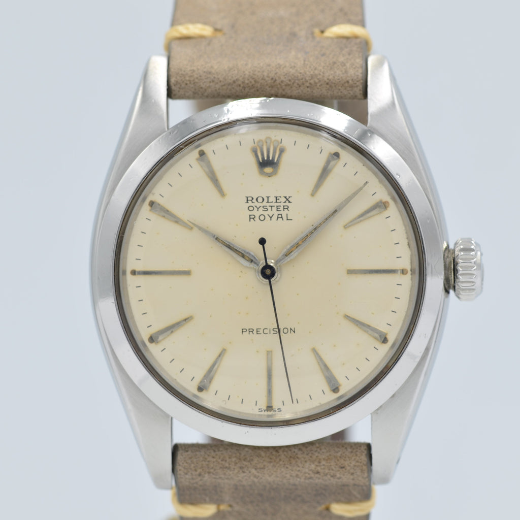 ROLEX】オイスターロイヤル Ref.6426 SS Silver – REGALO vintage watch