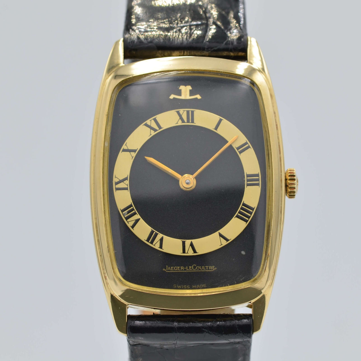 JAEGER LE COULTRE】ジャガールクルトヴォーグ 18KYG Black×Gold