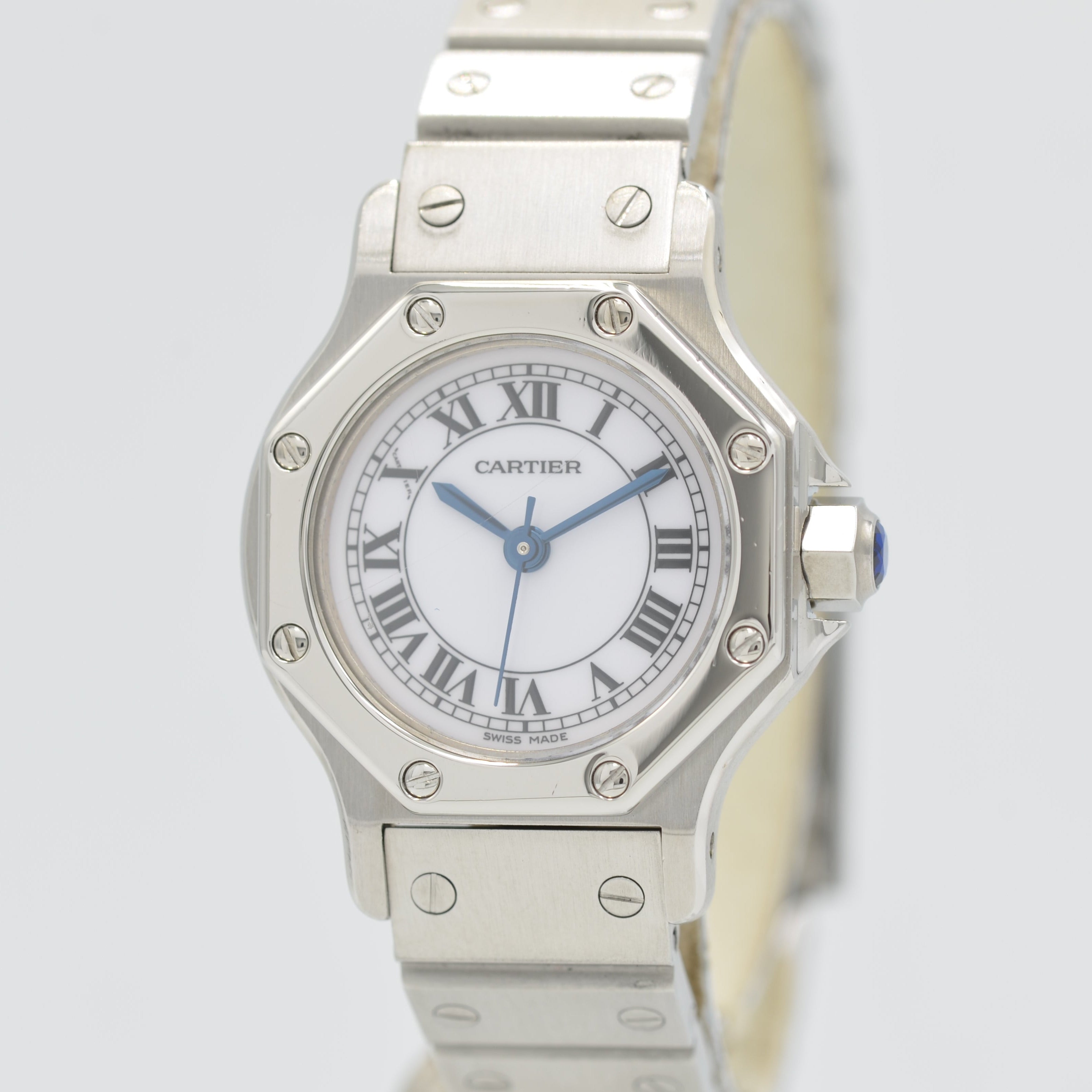 [Cartier] Cartier Santos Octagon SM Stainless Steel with Lifetime Warranty