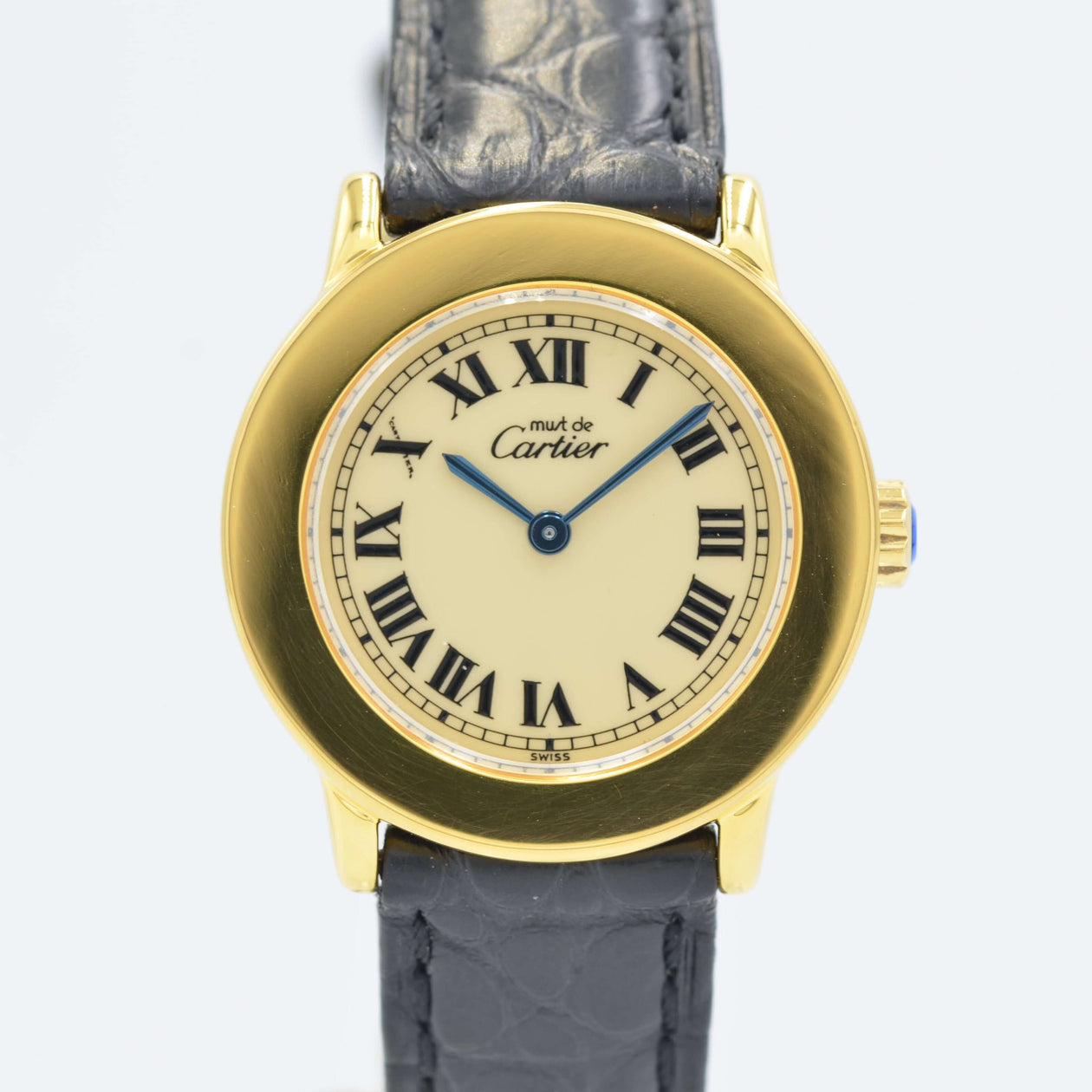 Cartier】カルティエマストロンド SMアイボリーローマ 保証書付き