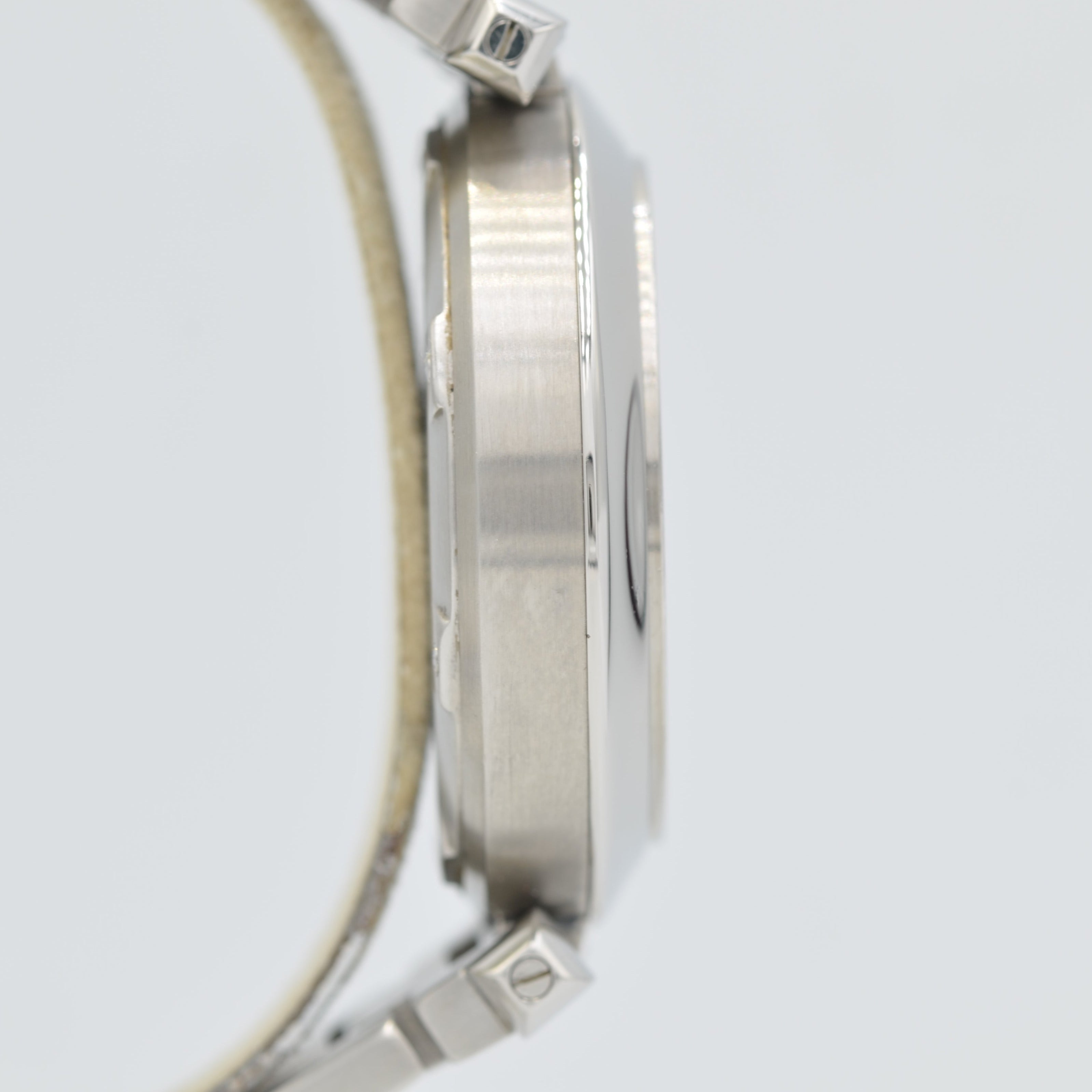 【Cartier】カルティエ<BR>パシャ C35White前期型 国際保証書付き