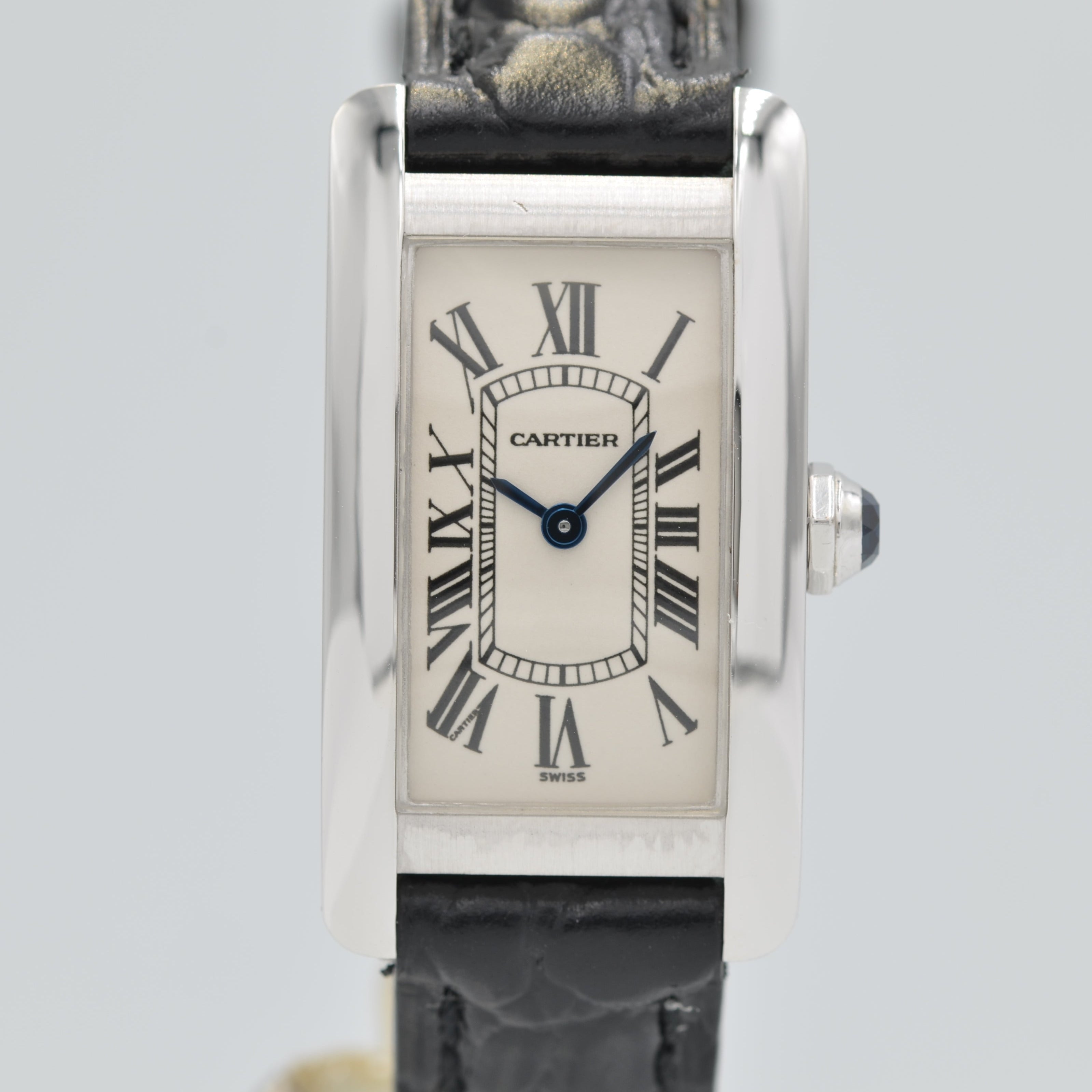 [Cartier] Cartier Tank Americaine SM 18KWG with original box