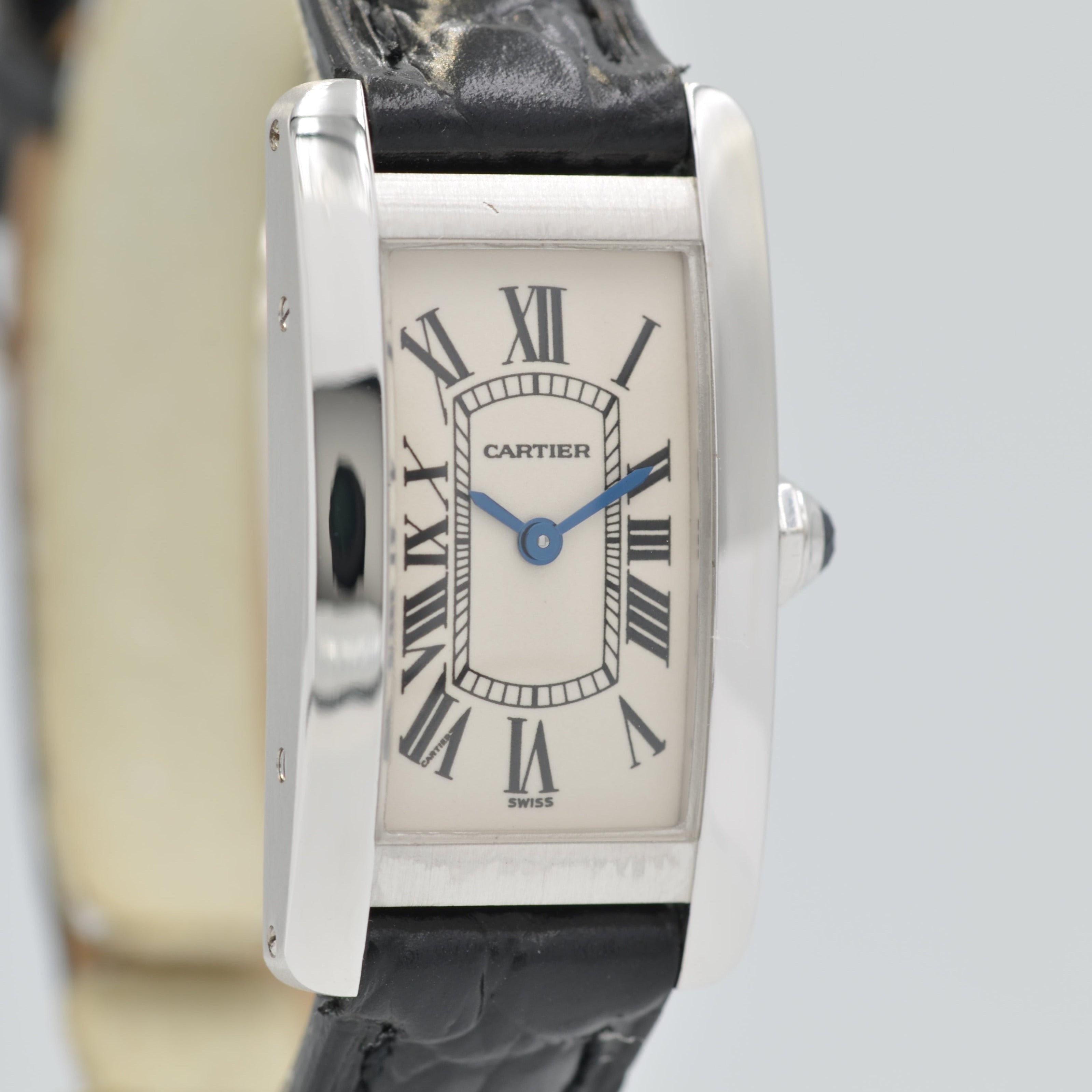 [Cartier] Cartier Tank Americaine SM 18KWG with original box