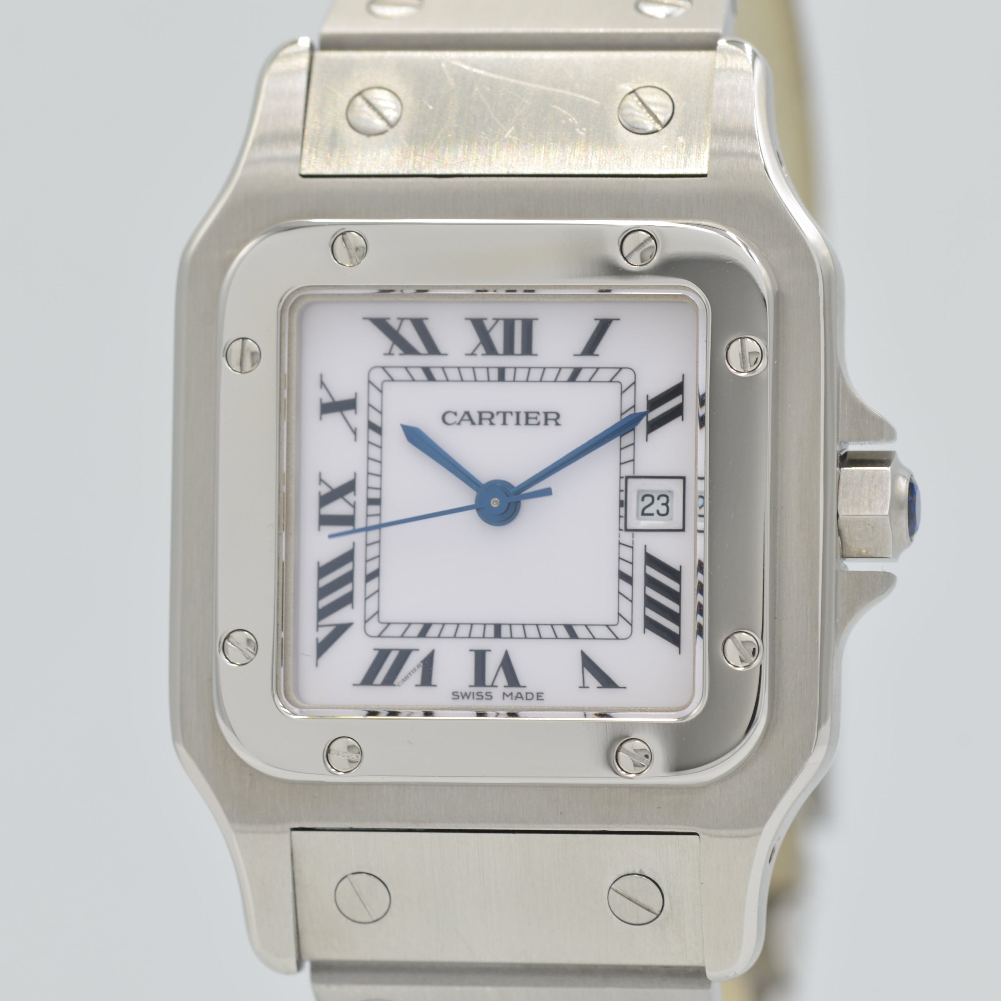 [Cartier] Santos Galbe LM Stainless Steel with Lifetime Warranty
