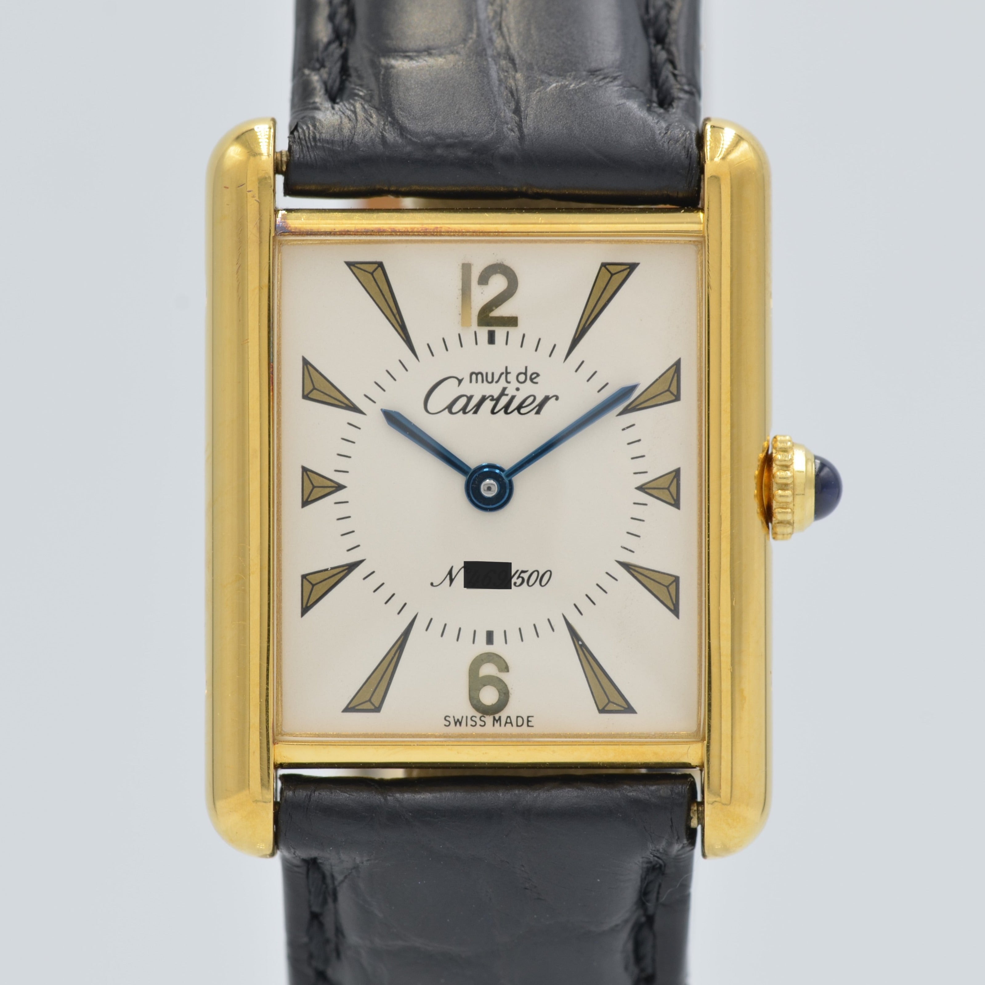 [Cartier] Cartier Must Tank LM, limited to 500 pieces worldwide, with genuine D-buckle